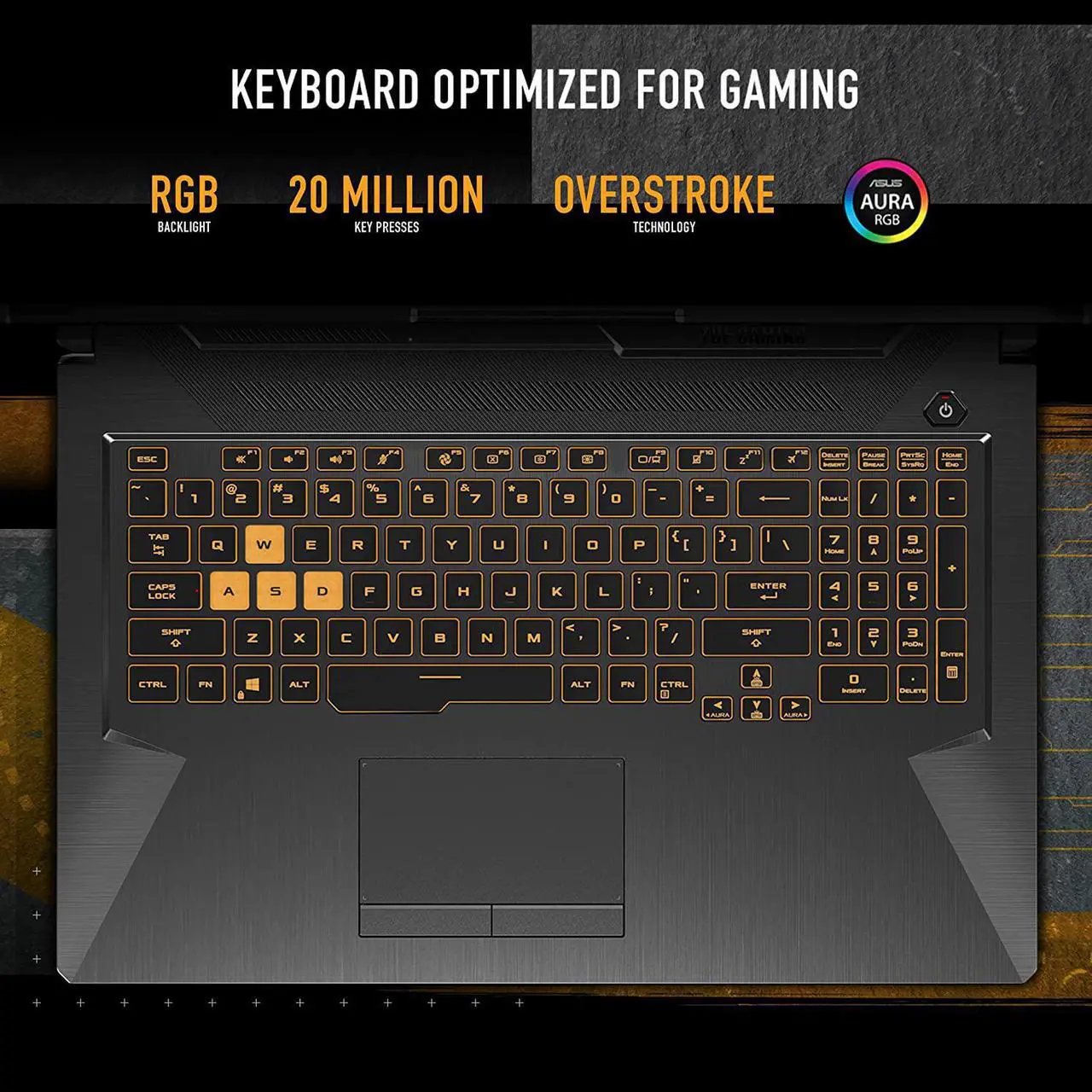 Alt view image 2 of 7 - ASUS TUF Gaming F15 Gaming Laptop, 15.6 144Hz FHD IPS-Type Display, Intel Core i5-10300H Processor, GeForce GTX 1650, 8GB DDR4 RAM, 512GB PCIe SSD, Wi-Fi 6, Windows 11 Home, FX506LH-AS51