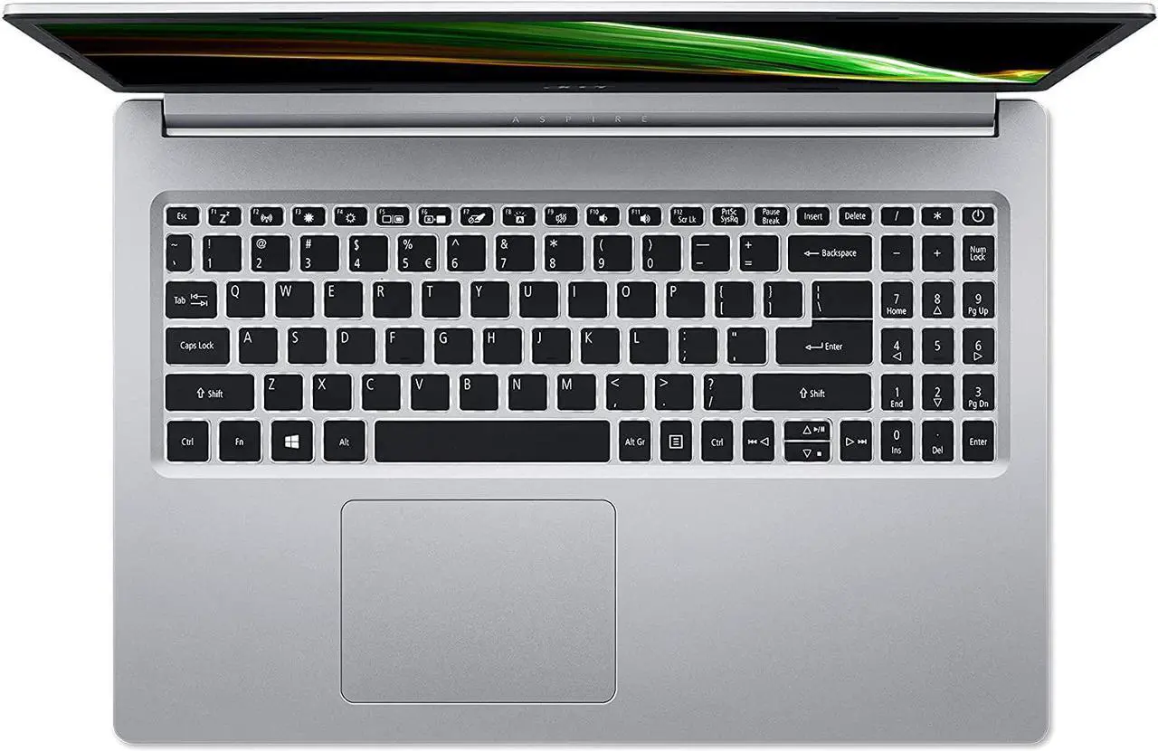Alt view image 3 of 9 - Acer Aspire 5 A515-45-R74Z Slim Laptop | 15.6" Full HD IPS | AMD Ryzen 5 5500U Hexa-Core Mobile Processor | AMD Radeon Graphics | 8GB DDR4 | 256GB NVMe SSD | WiFi 6 | Backlit KB | Windows 11 Home