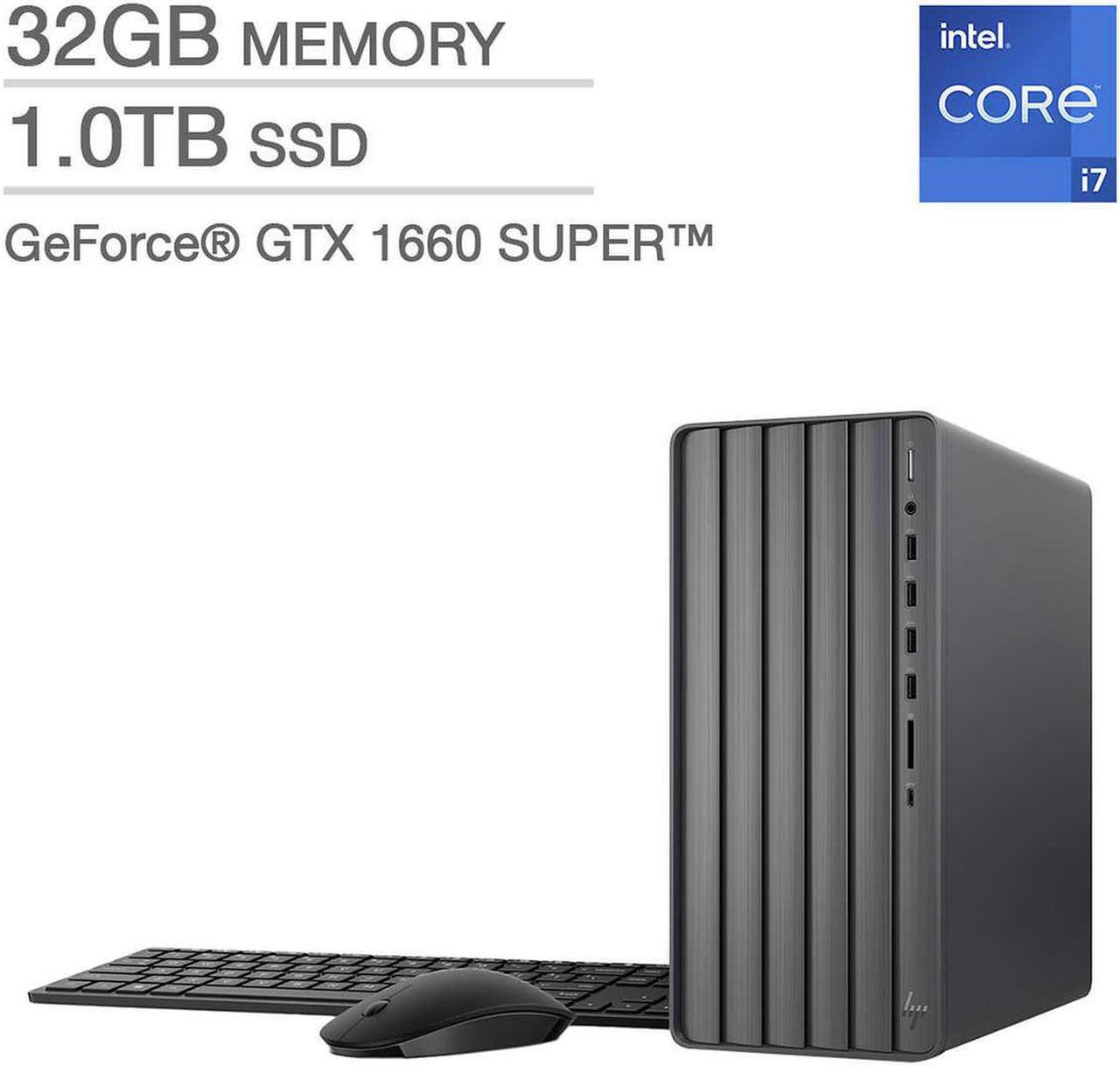 Main image of HP ENVY Desktop - 12th Gen Intel Core i7-12700F - GeForce GTX 1660 SUPER - Windows 11
32GB RAM 1TB SSD PC Computer
