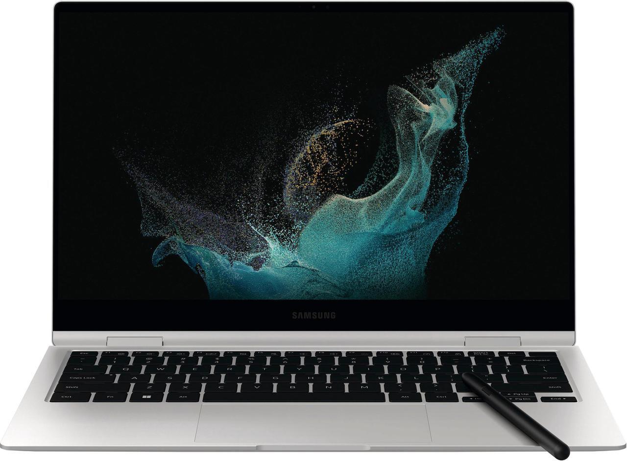 Alt view image 6 of 7 - Samsung - Galaxy Book2 Pro 360 13.3" AMOLED Touch Screen Laptop - Intel 12th Gen Core i7 Evo Platform- 16GB Memory - 512GB SSD - Silver NP930QED-KC1US