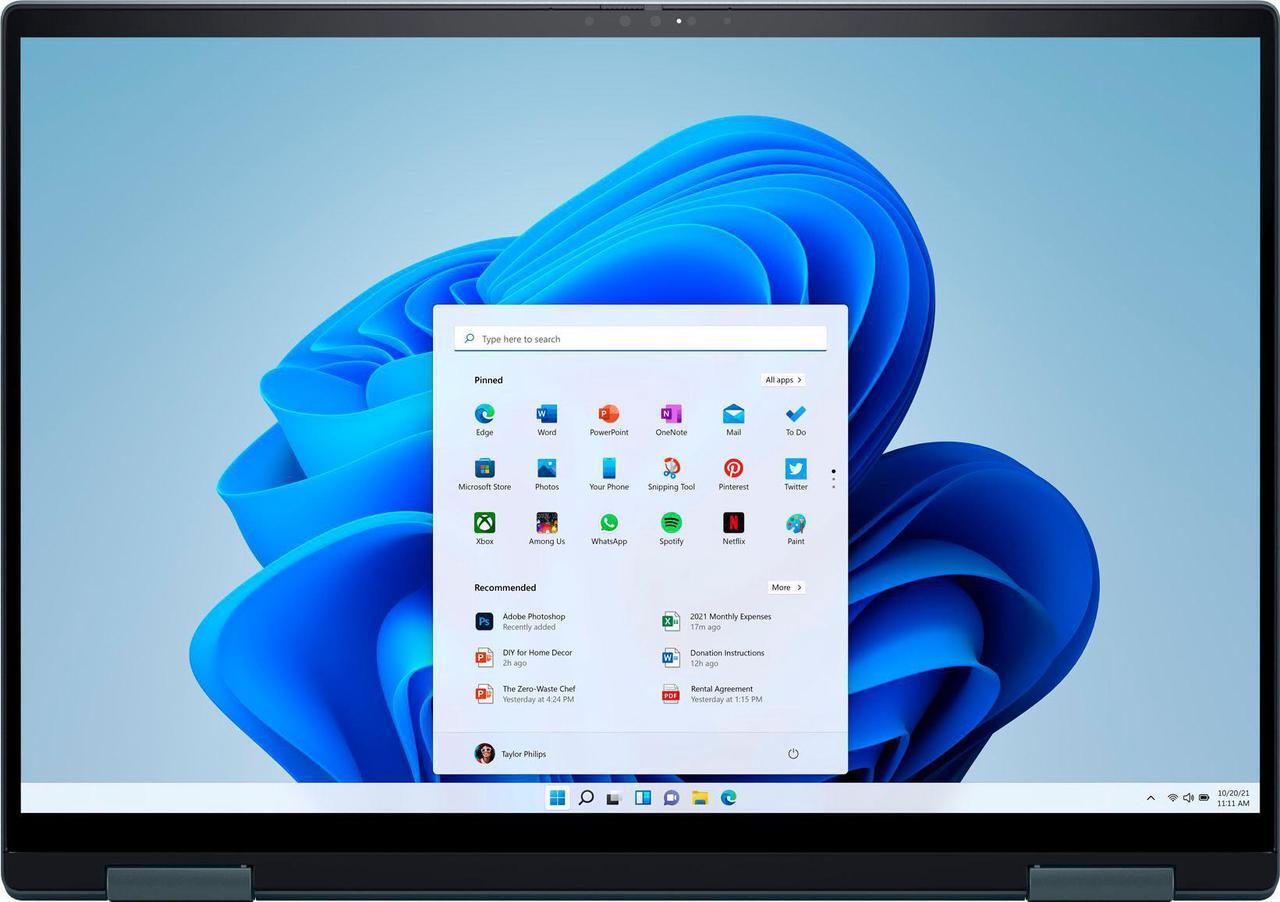 Alt view image 3 of 5 - Dell - Inspiron 2-in-1 16 OLED Touch Laptop  12th Gen Intel Core i7  16GB Memory  512GB SSD  NVIDIA GeForce MX550 - Atlantic Green