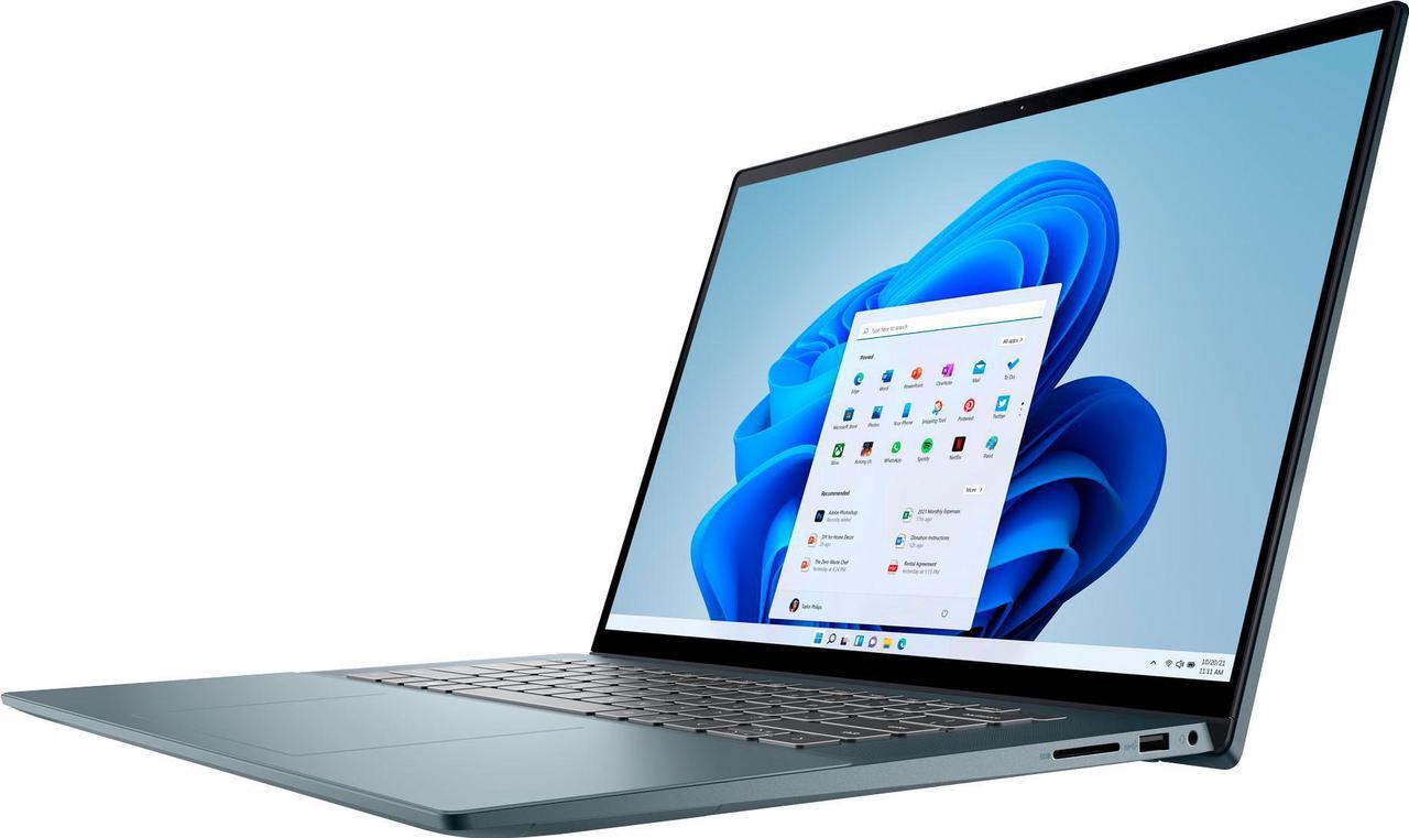 Alt view image 4 of 5 - Dell - Inspiron 2-in-1 16 OLED Touch Laptop  12th Gen Intel Core i7  16GB Memory  512GB SSD  NVIDIA GeForce MX550 - Atlantic Green