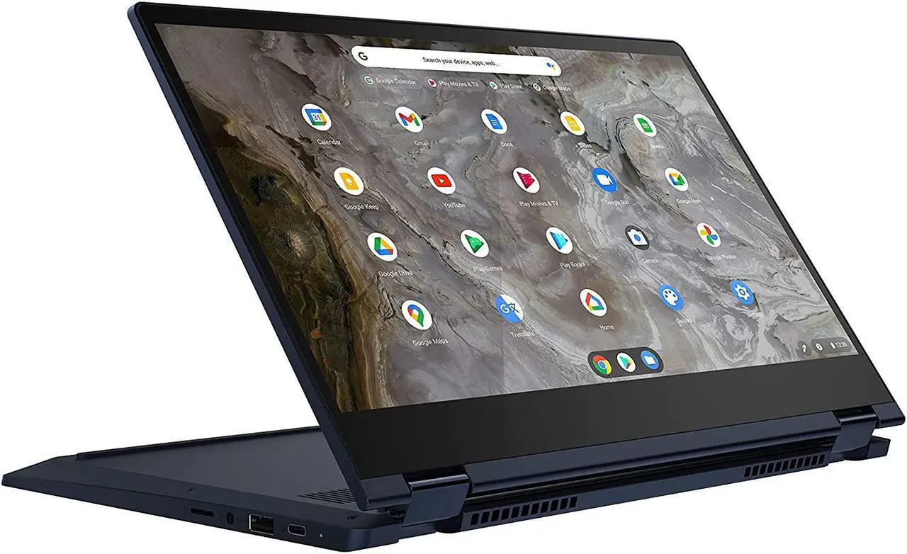 Main image of Lenovo Flex 5i 13 Chromebook 2-in-1 Laptop, Intel Core i3-1115G4, 8GB RAM, 64GB Storage, Intel UHD Graphics, 13.3" FHD Touchscreen Display, Chrome OS, Abyss Blue