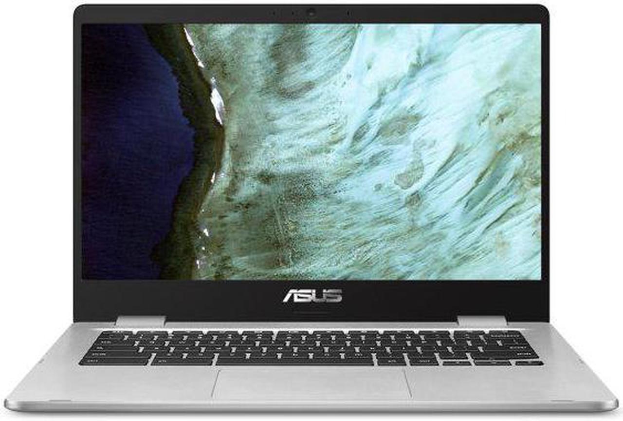 ASUS C424MA 14 4GB, 64GB Chromebook; 14" Full HD, Intel Celeron N4020, 4GB RAM, 64GB eMMC, Silver, Chrome OS, C424MA-WH44F