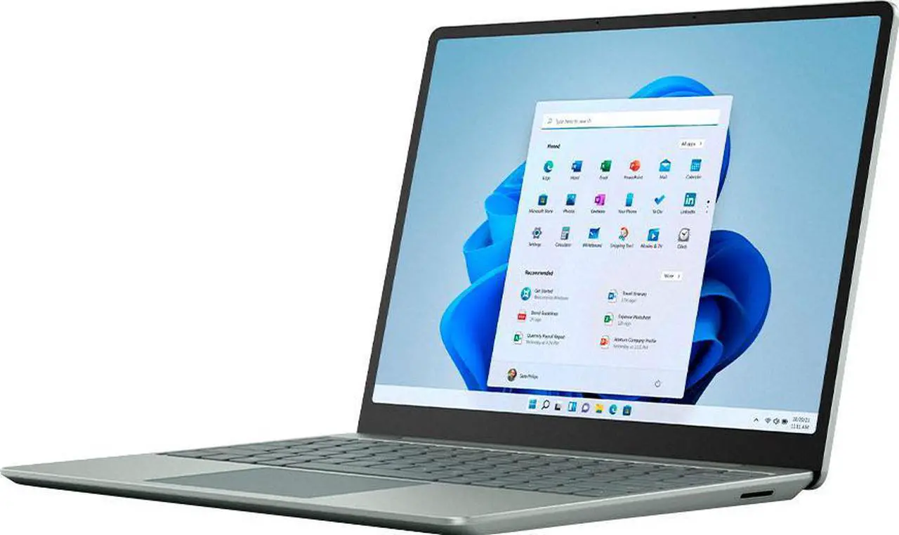 Alt view image 5 of 5 - Microsoft - Surface Laptop Go 2 - 12.4 Touch-Screen  Intel Core i5  8GB Memory - 256GB SSD (Latest Model) - Sage Notebook 8QF-00001