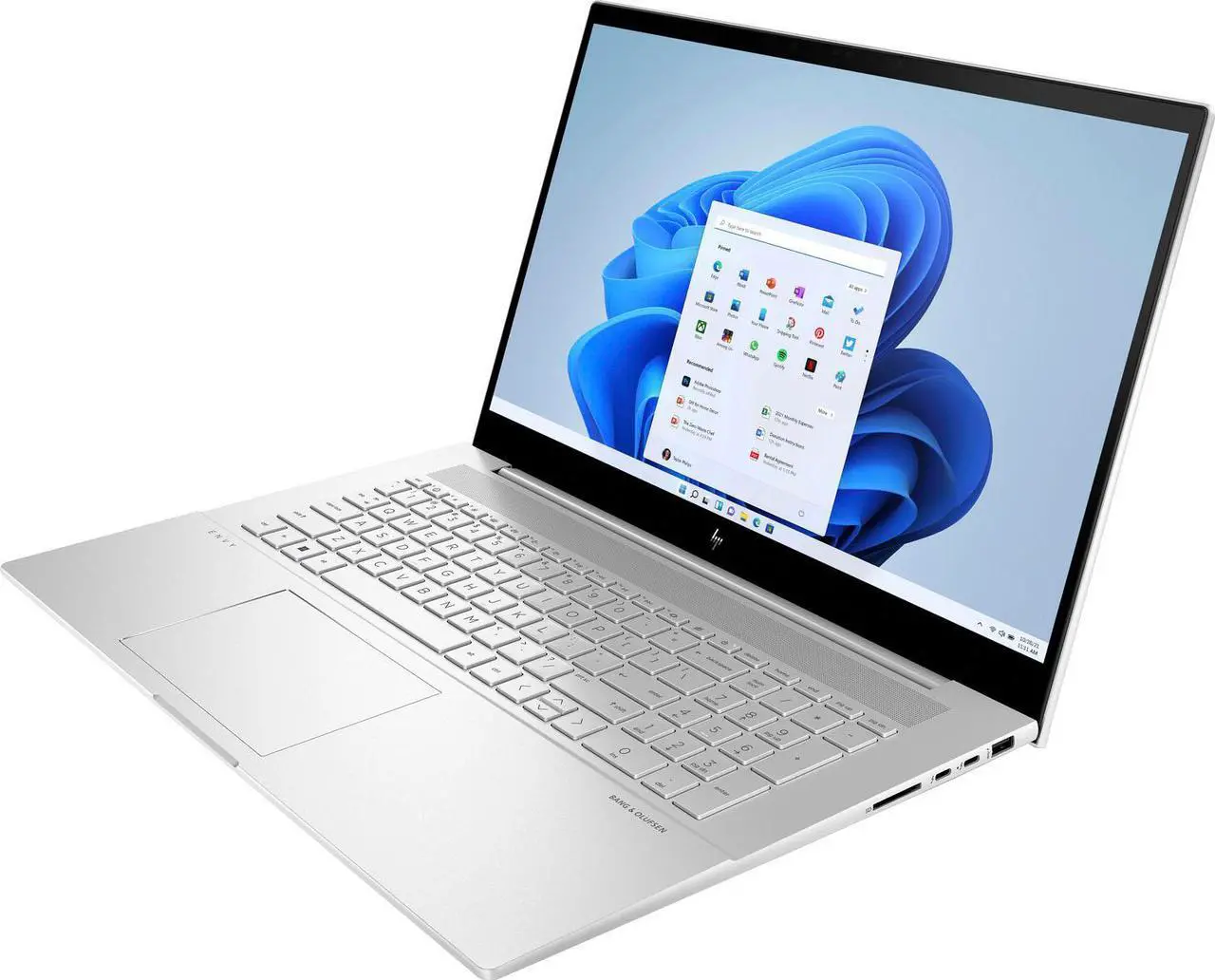 Alt view image 2 of 5 - HP - ENVY 17.3" Laptop - Intel Core i7 - 12GB Memory - 512GB SSD - Natural Silver Notebook 17-cr0013dx