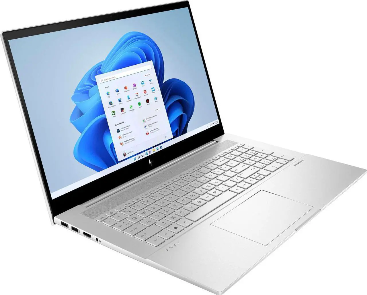 Alt view image 3 of 5 - HP - ENVY 17.3" Laptop - Intel Core i7 - 12GB Memory - 512GB SSD - Natural Silver Notebook 17-cr0013dx