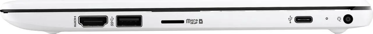 Alt view image 4 of 6 - HP - Stream 11.6" Laptop - Intel Celeron - 4GB Memory - 64GB eMMC - Diamond White Notebook 11-ak0053dx