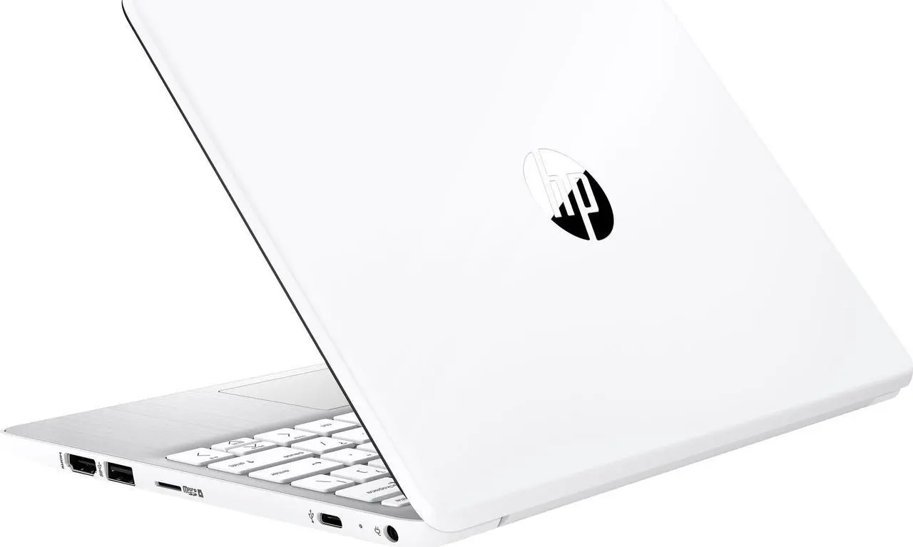 Alt view image 3 of 6 - HP - Stream 11.6" Laptop - Intel Celeron - 4GB Memory - 64GB eMMC - Diamond White Notebook 11-ak0053dx