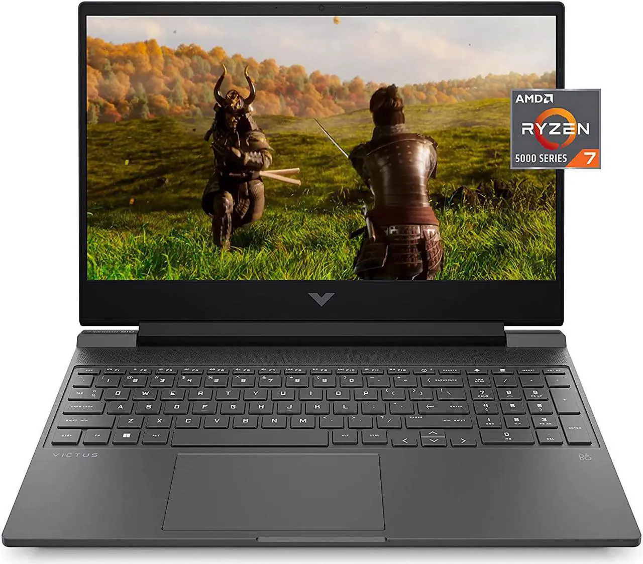 Main image of HP Victus 15.6" Gaming Laptop PC, NVIDIA GeForce RTX 3050 Ti, AMD Ryzen 7 5800H, Refined 1080p IPS Display, Compact Design, All-in-One Keyboard with Enlarged Touchpad, HD Webcam (15-fb0028nr, 2022)
