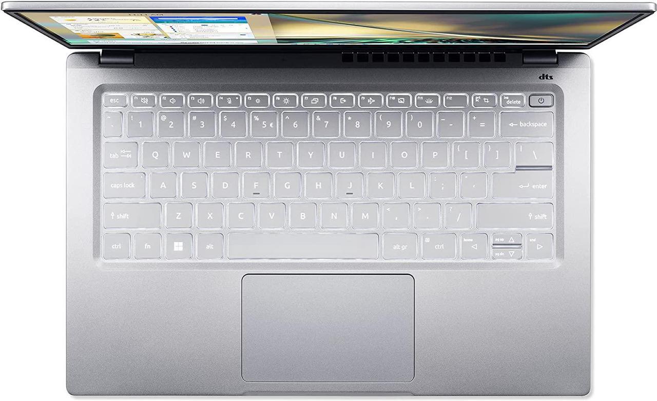 Alt view image 3 of 14 - Acer Swift 3 Intel Evo Thin & Light Laptop | 14" QHD 100% sRGB | Intel Core i7-1260P | Intel Iris Xe Graphics | 16GB LPDDR4X | 512GB SSD | Killer Wi-Fi 6E AX1675 | Windows 11 Home | SF314-512-78JG