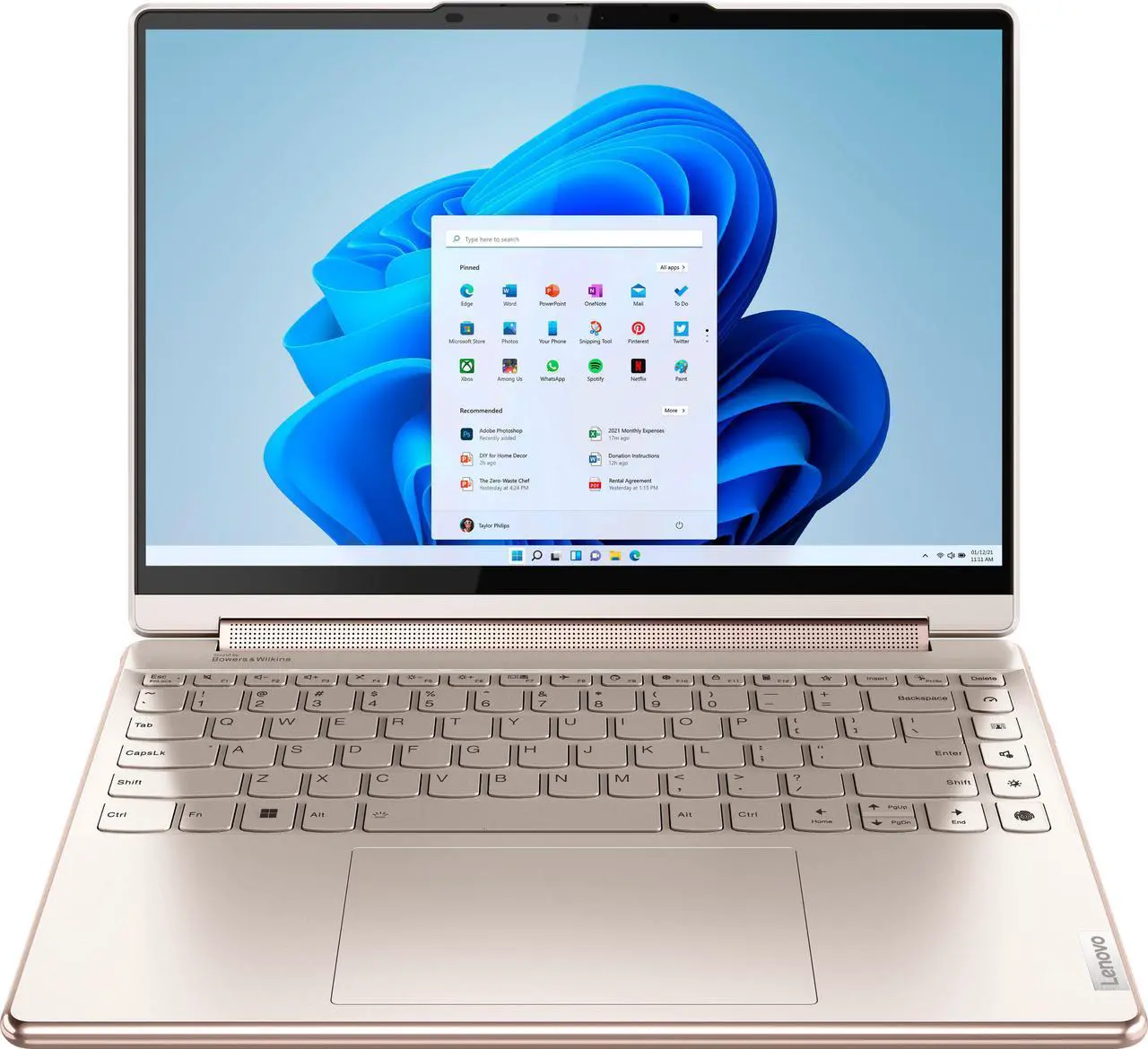 Alt view image 6 of 6 - Lenovo - Yoga 9i 14" 2.8K Touch 2-in-1 Laptop with Pen - Intel Evo Platform - Core i7-1260P - 16GB Memory - 512GB SSD - Oatmeal 82LU0001US