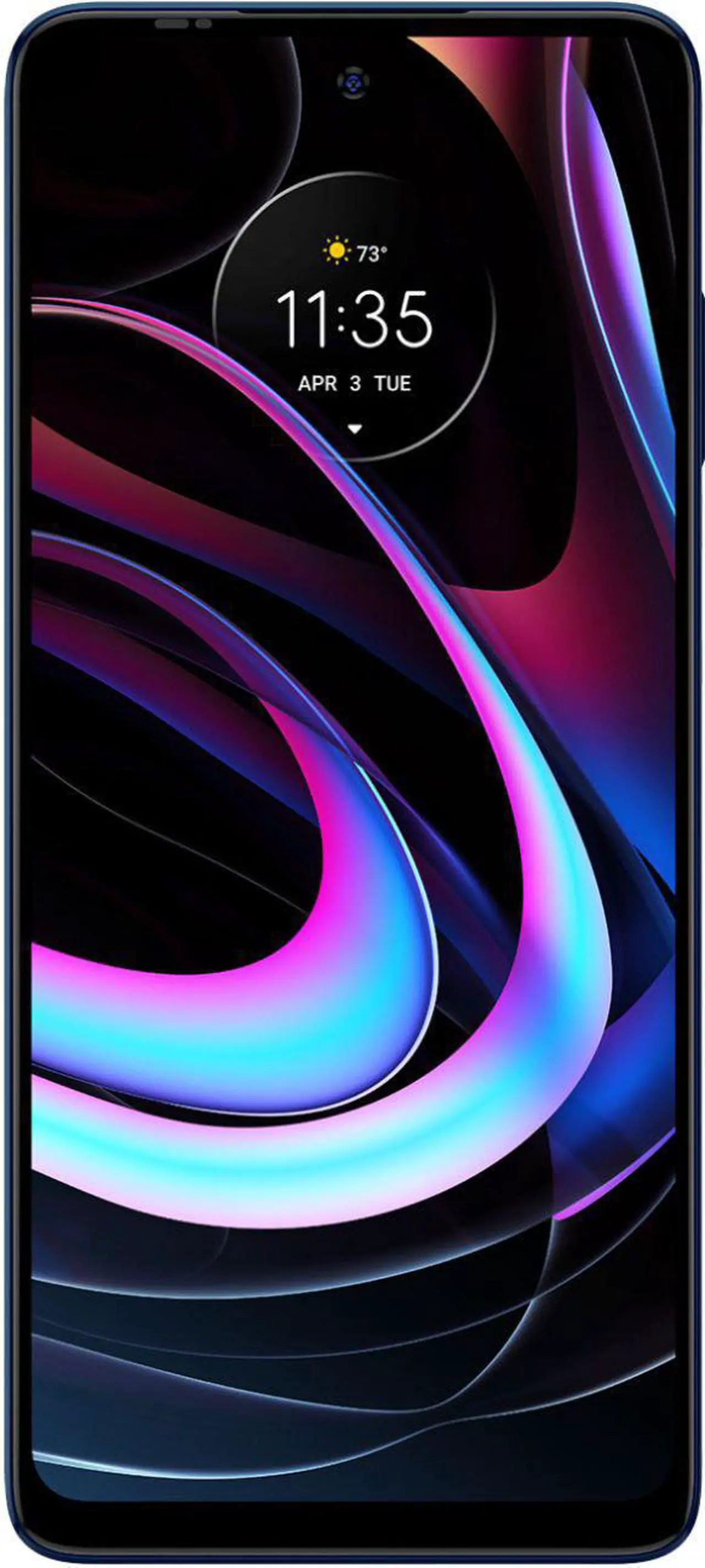 Motorola Edge 256GB (Unlocked) Cell Phone Smartphone Smart - Nebula Blue PANX0000US