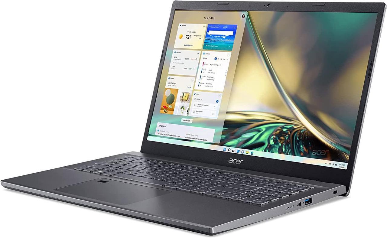 Alt view image 3 of 13 - Acer Aspire 5  15.6" Full HDI Intel Core i5-1240P NVIDIA GeForce RTX 2050 8GB DDR4  512GB SSD Win 11 A515-57G-58R7