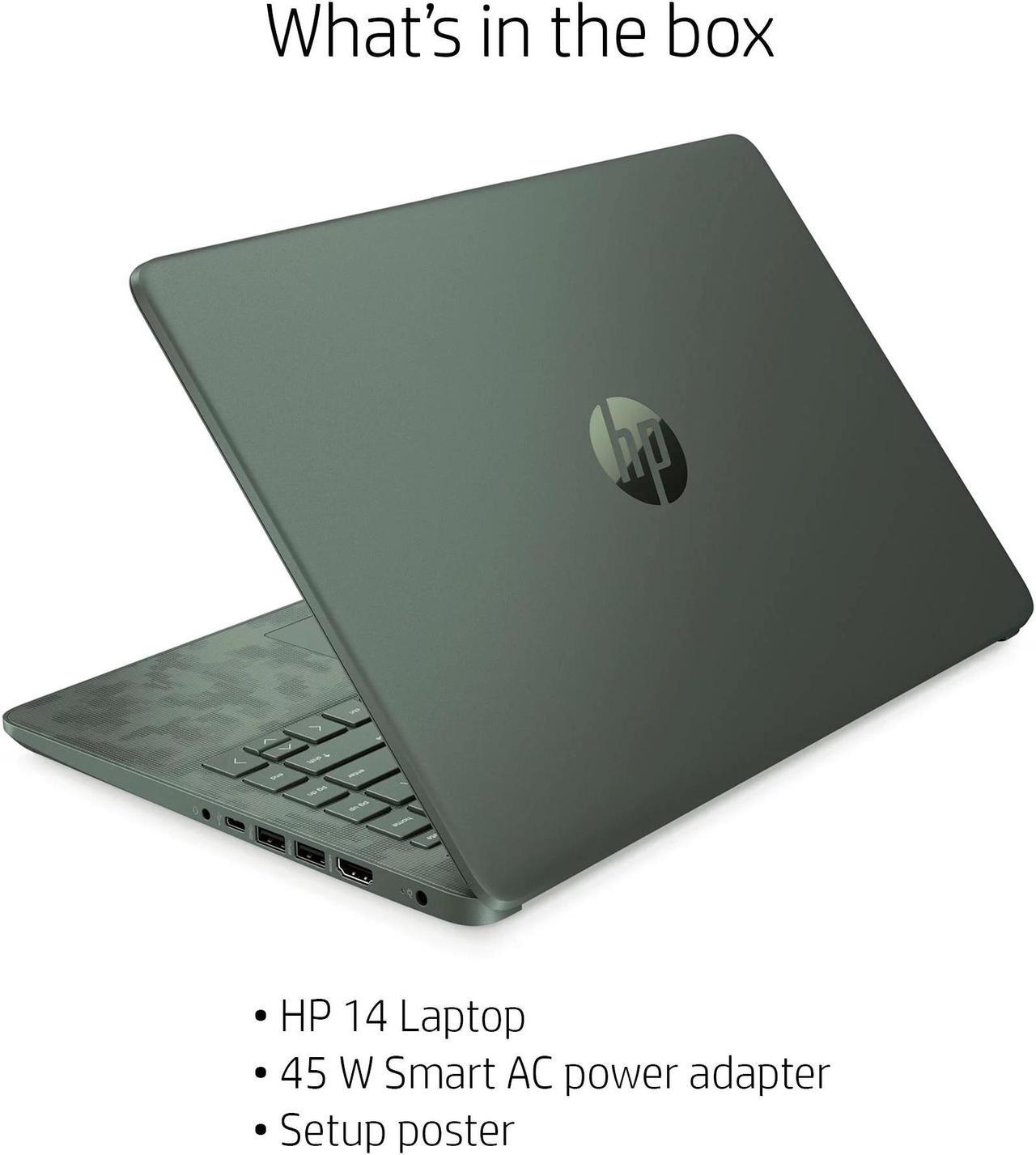 HP 14" Intel Core i5-1135G7, 8GB RAM, 256GB SSD, Digi Camo, Windows 10, 14-dq2088wm
Laptop Notebook