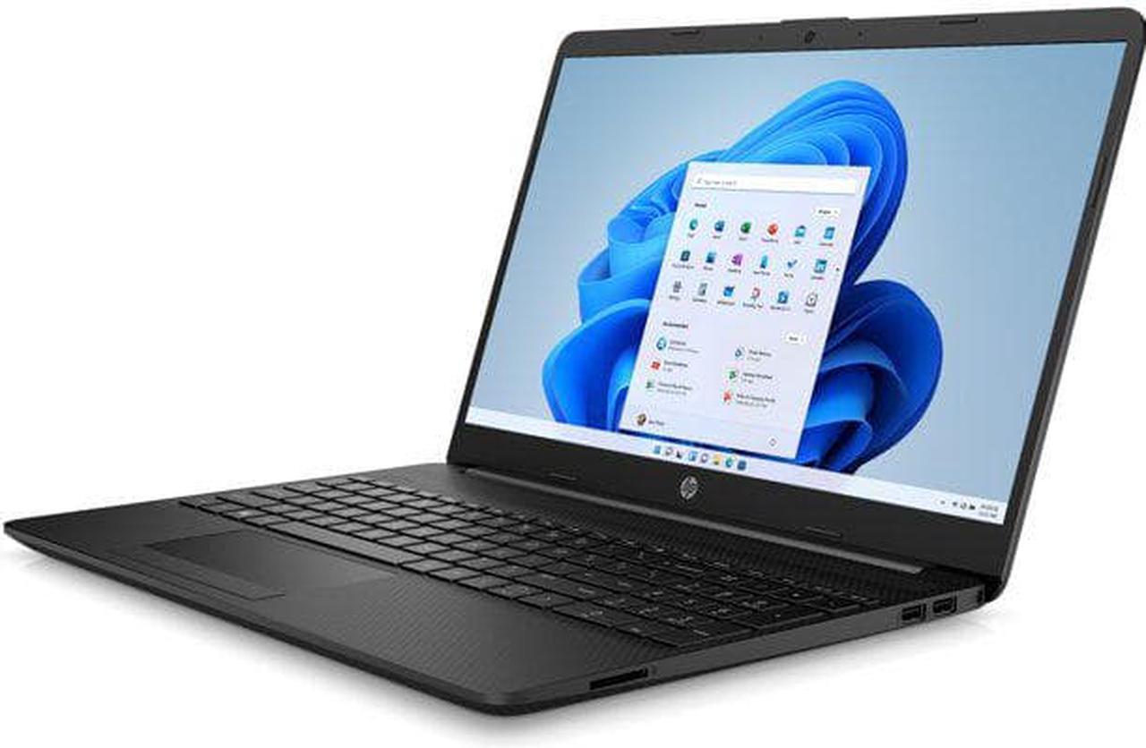 Alt view image 2 of 9 - HP 15", Intel Pentium N5030 4GB RAM, 128GB SSD, Black, Windows 11, 15-dw1783wm