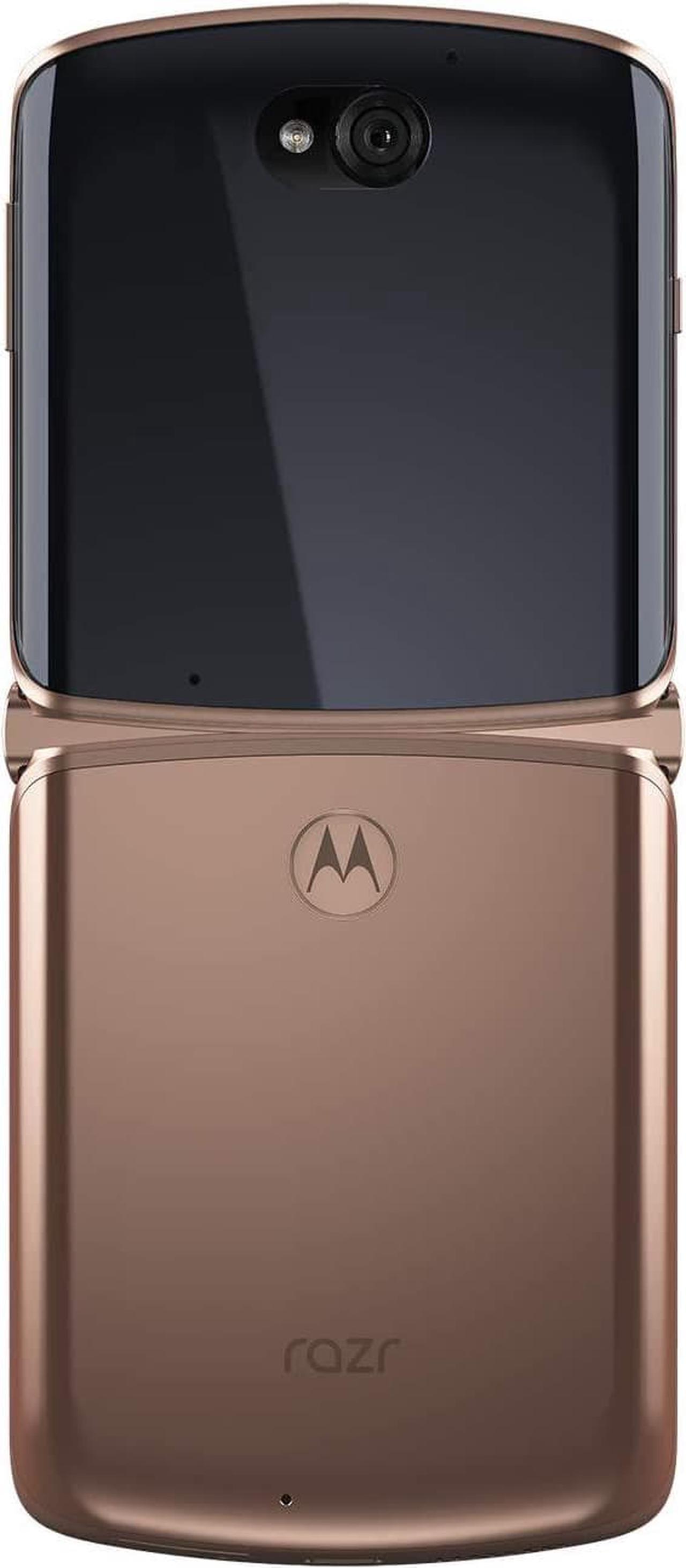 Alt view image 2 of 3 - Motorola Razr 5G | Unlocked| Made for US by Motorola | 8/256GB | 48MP Camera | 2020 | Blush Gold
Cell Smartphone Phone