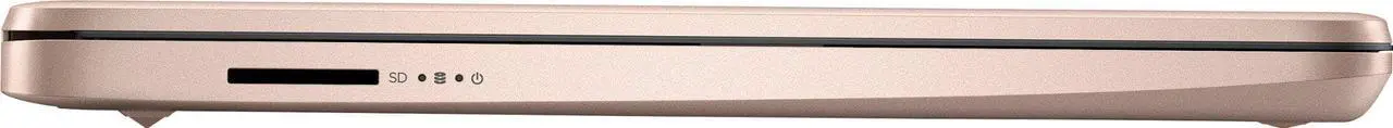 Alt view image 2 of 10 - HP - 14" Laptop - Intel Celeron - 4GB Memory - 64GB eMMC - Rose Gold Notebook 14-dq0054dx