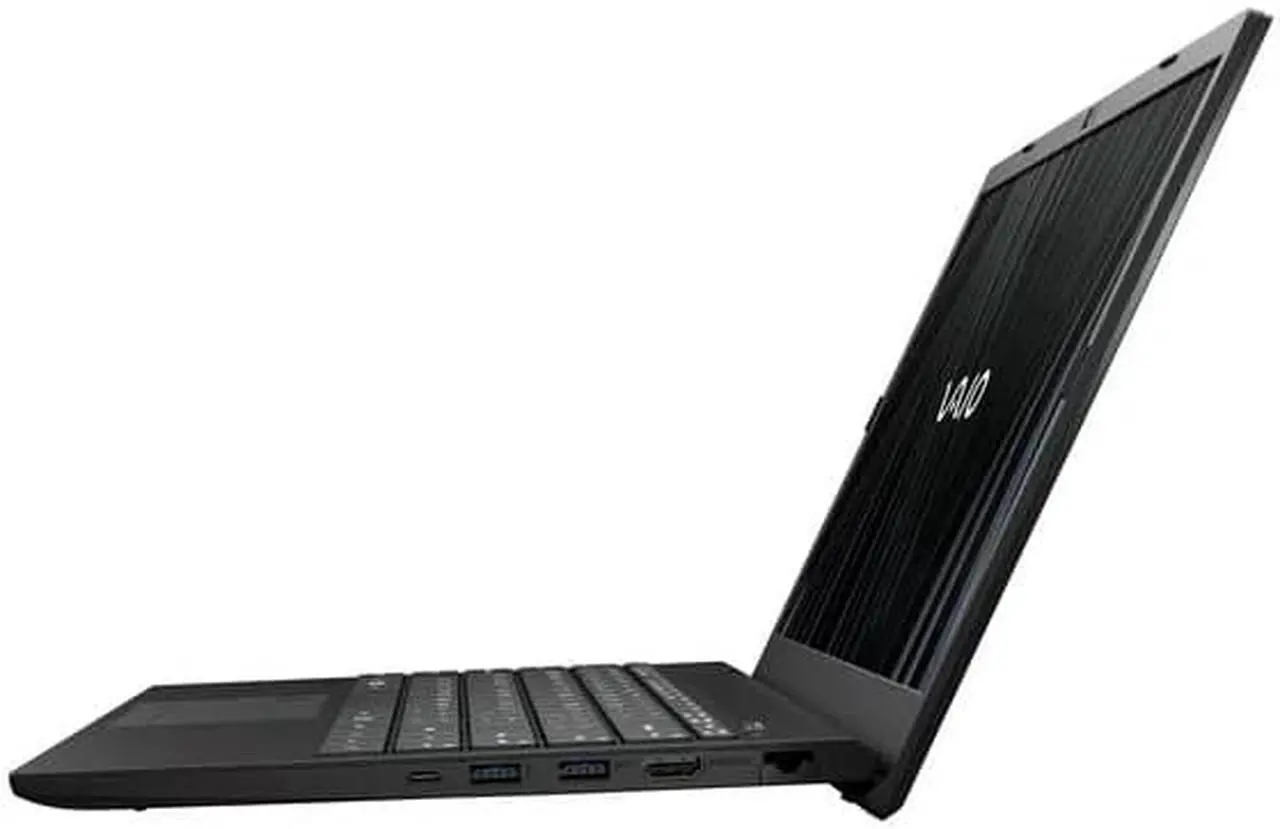 Alt view image 5 of 6 - VAIO 14.1", FHD, Intel Core i5-1235U, 16GB RAM, 1TB SSD, Quad Core, Fingerprint Scanner, THX Spatial Audio, 2MP Camera, HDMI, Windows 11 Home, Black Laptop Notebook