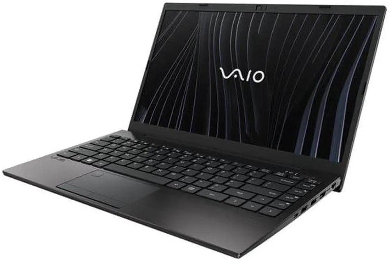 Main image of VAIO 14.1", FHD, Intel Core i5-1235U, 16GB RAM, 1TB SSD, Quad Core, Fingerprint Scanner, THX Spatial Audio, 2MP Camera, HDMI, Windows 11 Home, Black Laptop Notebook