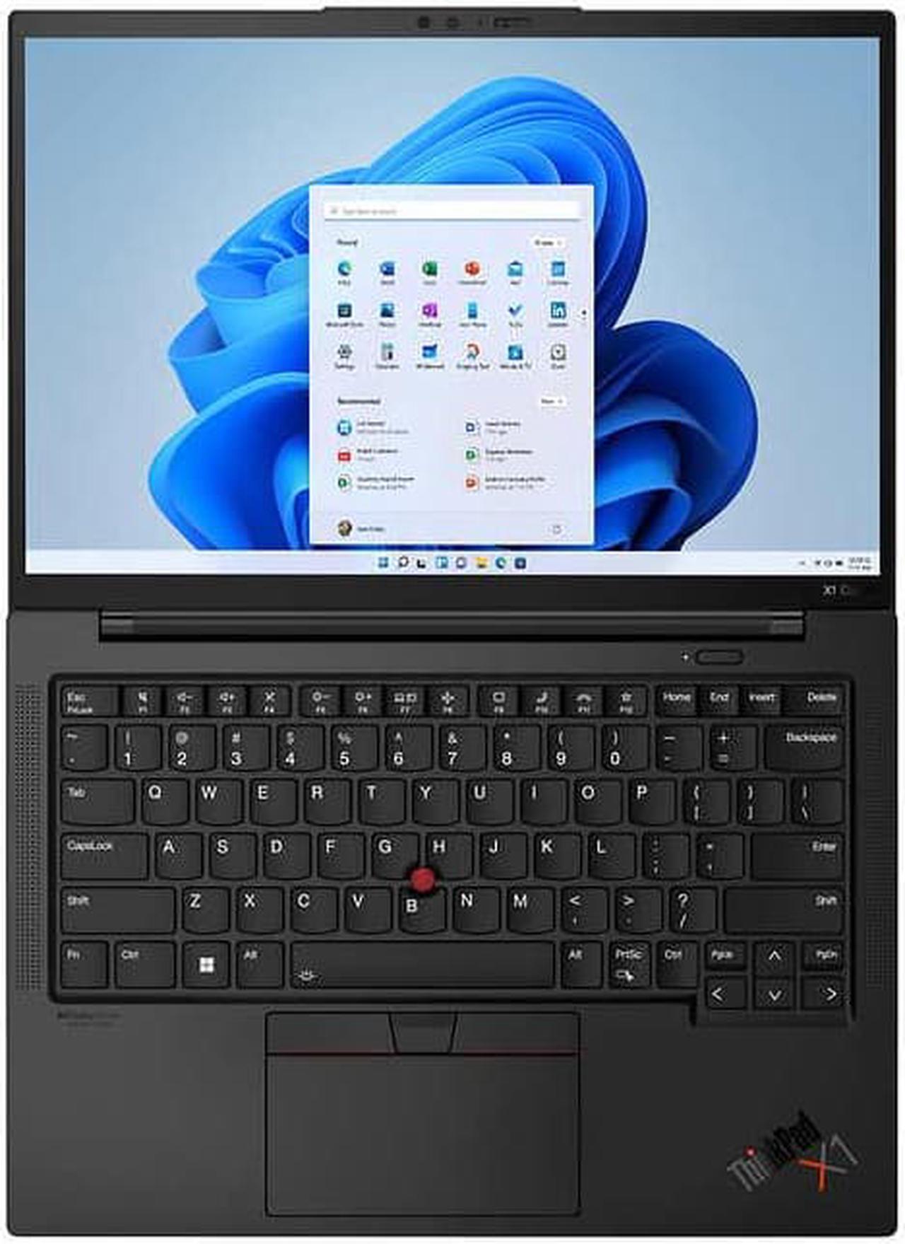 Alt view image 7 of 7 - Lenovo ThinkPad X1 Carbon 14" Laptop - 12th Gen Intel Core i7-1255U - Windows 11 21CBS0RH00 16GB RAM 1TB SSD Notebook