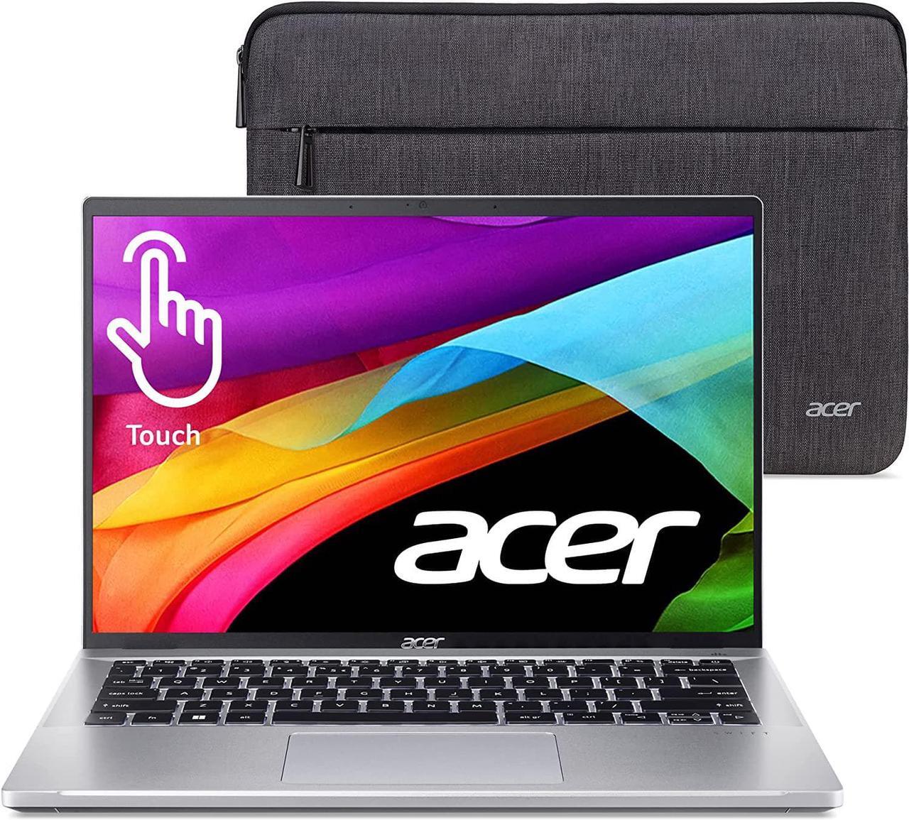 Main image of Acer Swift Go 14 Intel Evo Thin & Light Laptop 14" 1920x1200 100% sRGB Touch Display Intel Core i7-1355U Intel Iris Xe 16GB LPDDR5 512GB Gen 4 SSD Killer WiFi 6E AX1675 SFG14-71T-72QV