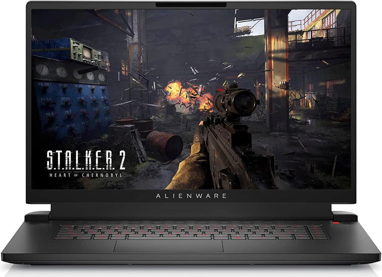 Main image of Alienware M17R5 Gaming Laptop - 17.3-inch FHD 480Hz Display, AMD Ryzen 9-6900HX, 32GB DDR5 RAM, 1TB SSD, NVIDIA GeForce RTX 3080 GDDR6, Windows 11 Home, 1 Year Premium Support - Dark Side of the Moon