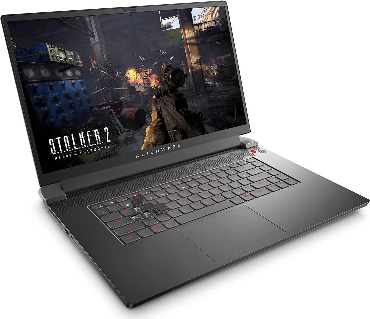 Alt view image 7 of 8 - Alienware M17R5 Gaming Laptop - 17.3-inch FHD 480Hz Display, AMD Ryzen 9-6900HX, 32GB DDR5 RAM, 1TB SSD, NVIDIA GeForce RTX 3080 GDDR6, Windows 11 Home, 1 Year Premium Support - Dark Side of the Moon