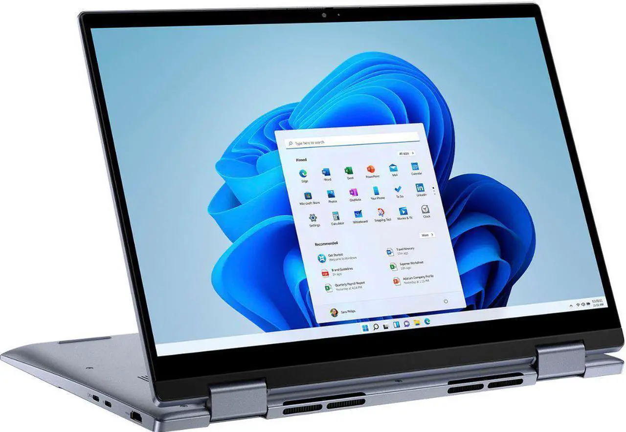 Alt view image 7 of 7 - Dell - Inspiron 14.0" 2-in-1 Touch Laptop - AMD Ryzen 7 7730U - 16GB Memory - 1TB SSD - Lavender Blue i7435-A329BLU-PUS Tablet Notebook PC