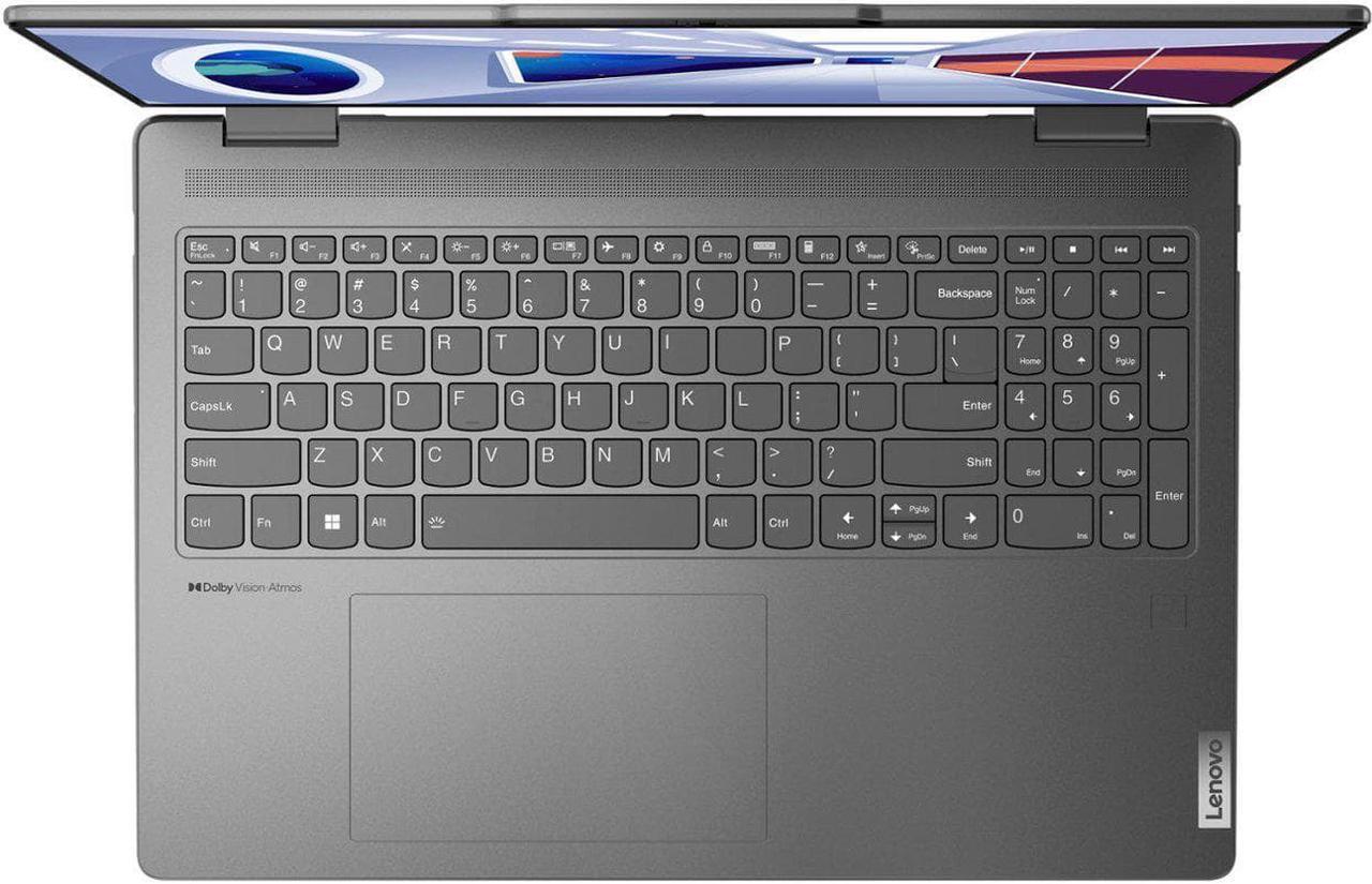 Alt view image 2 of 20 - Lenovo Yoga 7i 82YN0001US 16" Touchscreen Laptop i5-1335U 8GB 512GB SSD