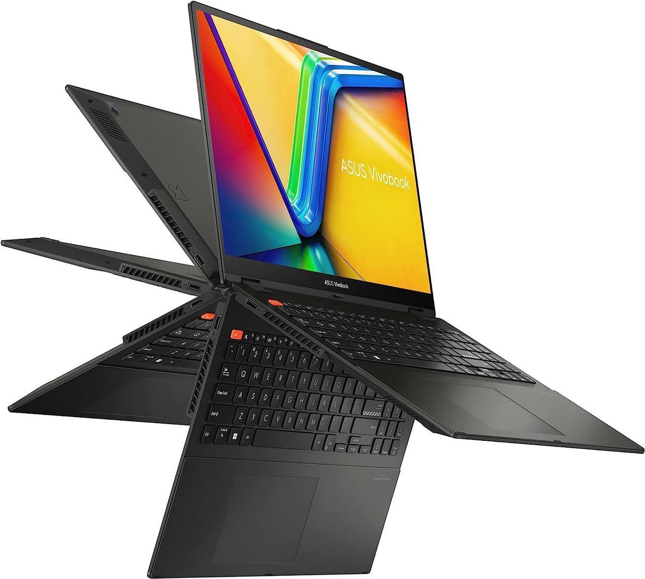 Alt view image 3 of 8 - 2023 ASUS Vivobook S 16 Flip 16” WUXGA 16:10 Touch, AMD Ryzen 5 7530U CPU, AMD Radeon Vega 7 Graphics, 8GB RAM, 512GB SSD, FingerPrint Sensor, Stylus Supported, Windows 11 Home, TN3604YA-DS51T