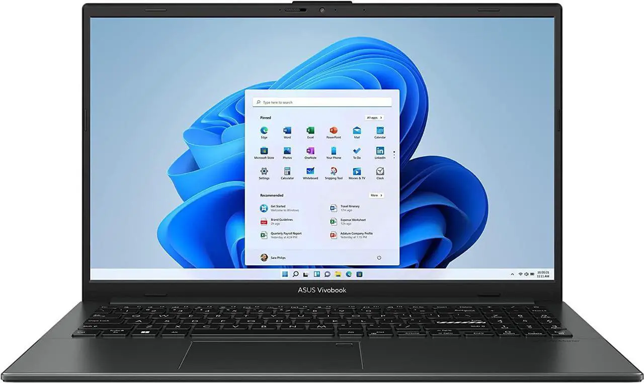Alt view image 2 of 5 - ASUS 2023 Vivobook Go 15 Laptop, 15.6 FHD Display, AMD Ryzen 5 7520U Processor, 8GB RAM, 512GB SSD, Windows 11 Home, Mixed Black, E1504FA-AS52
Notebook PC Computer