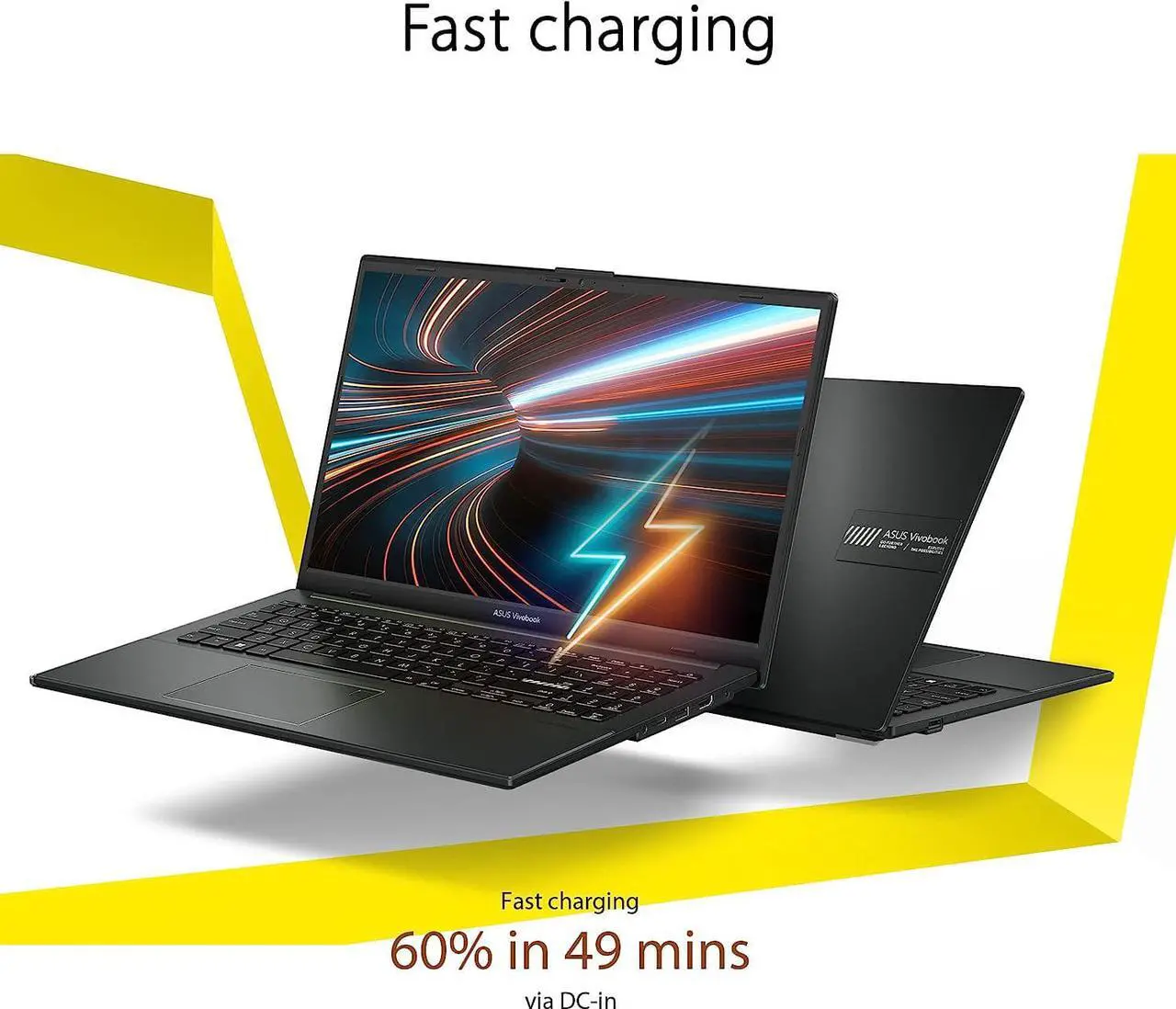 Alt view image 3 of 5 - ASUS 2023 Vivobook Go 15 Laptop, 15.6 FHD Display, AMD Ryzen 5 7520U Processor, 8GB RAM, 512GB SSD, Windows 11 Home, Mixed Black, E1504FA-AS52
Notebook PC Computer