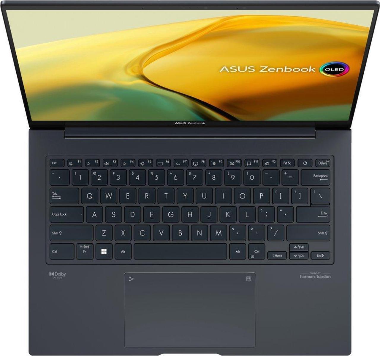 Alt view image 2 of 10 - ASUS - Zenbook 14.5" 2.8K OLED Touch Laptop - Intel Evo Platform - 13th Gen Core i7 Processor with 16GB Memory - 512GB SSD - Inkwell Gray Notebook Q420VA-EVO.I7512