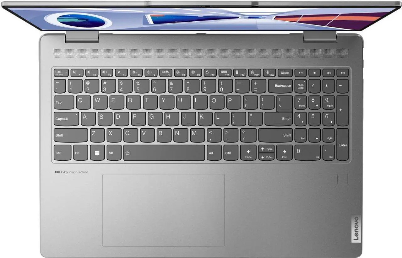 Alt view image 2 of 6 - Lenovo - Yoga 7 16" WUXGA 2 in 1 Touch Screen Laptop - AMD Ryzen 5 7535U - 8GB Memory - 512GBSSD - Arctic Grey 83BS0000US