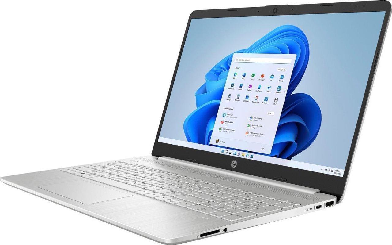 Alt view image 2 of 8 - HP - 15.6" Touch-Screen Laptop - Intel Core i3 - 8GB Memory - 256GB SSD - Silver Notebook 15-DY5033DX