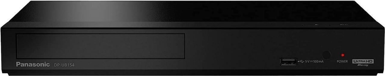 Main image of Panasonic 4K Blu Ray Player, Ultra HD Premium Video Playback and Hi-Res Audio - DP-UB154P-K (Black)