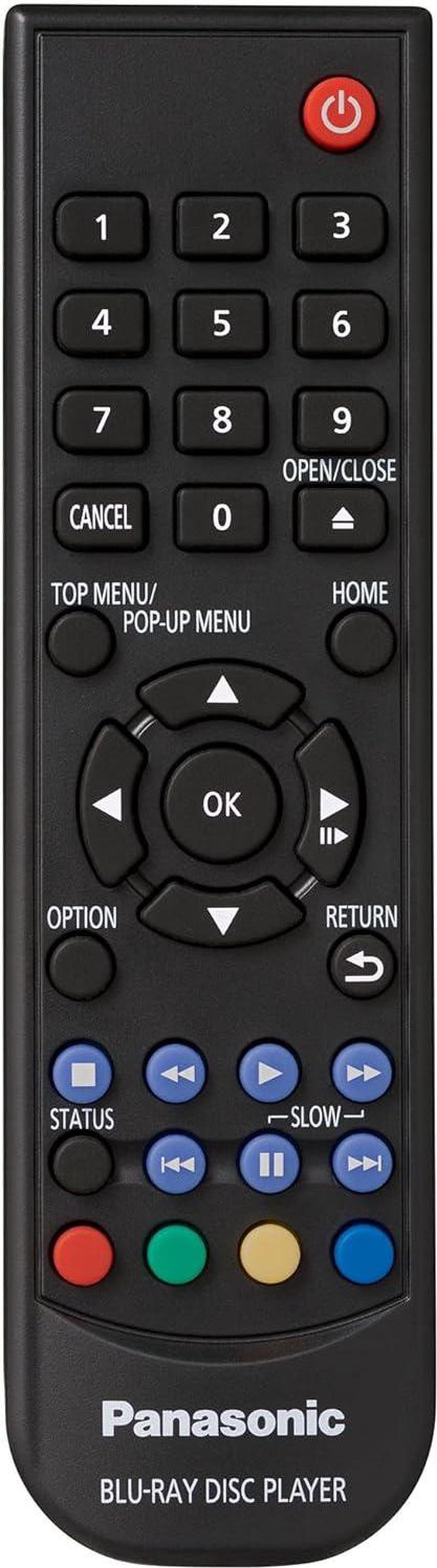 Alt view image 3 of 3 - Panasonic 4K Blu Ray Player, Ultra HD Premium Video Playback and Hi-Res Audio - DP-UB154P-K (Black)