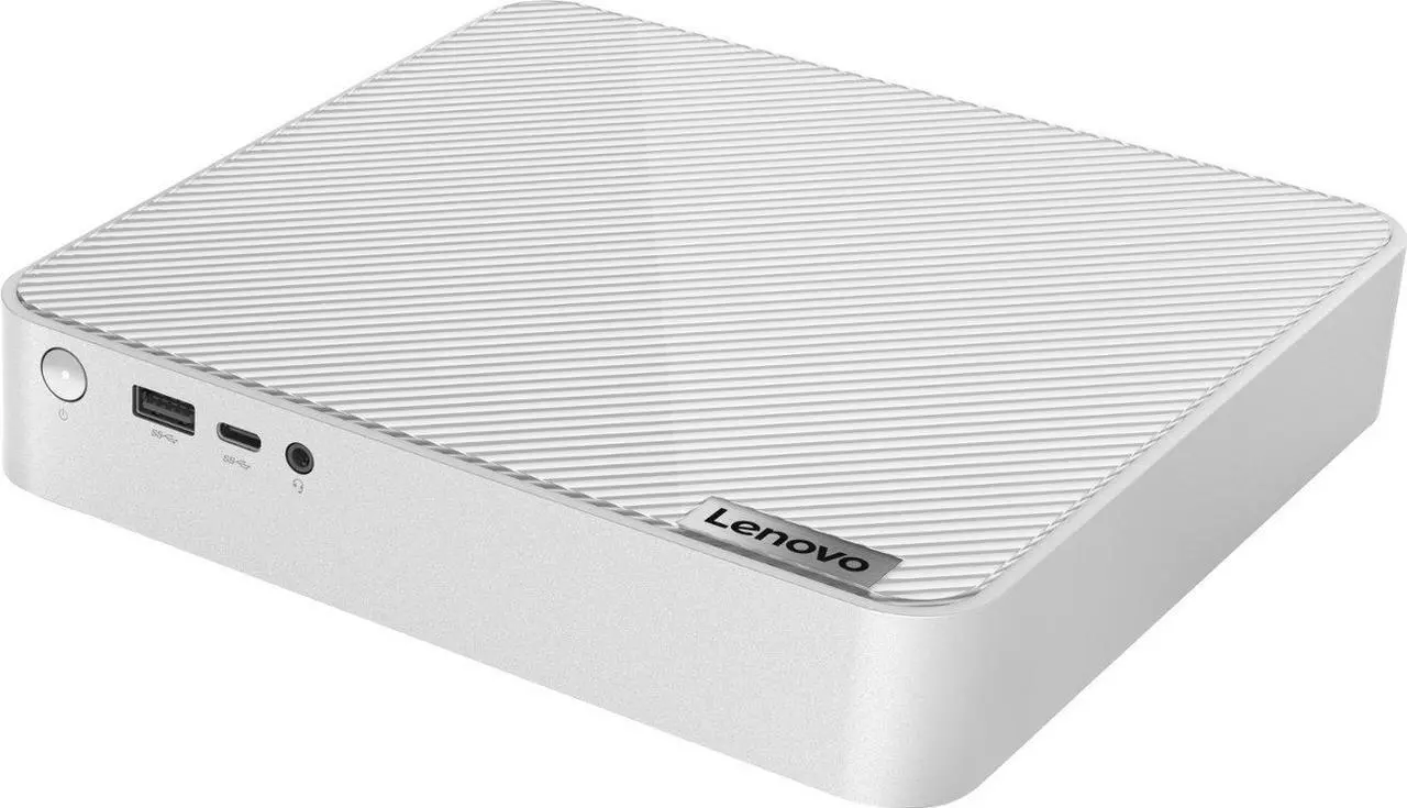 Lenovo - IdeaCentre Mini Desktop - Intel Core i7-13700H - 16GB Memory - 512GB SSD - Cloud Gray PC Computer 90W20002UT