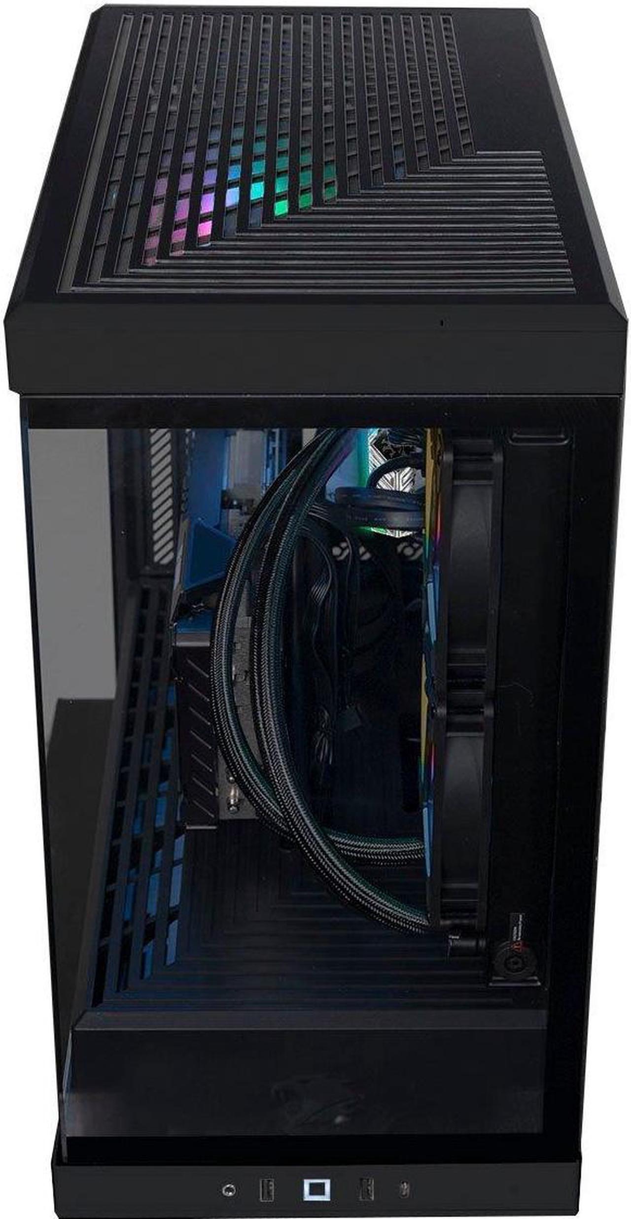 Alt view image 5 of 6 - iBUYPOWER - Y40 Gaming Desktop - Intel Core i7 13700KF - 32GB Memory - NVIDIA GeForce RTX 4070 12GB - 1TB NVMe SSD - Black PC Computer Y40BI7N4701