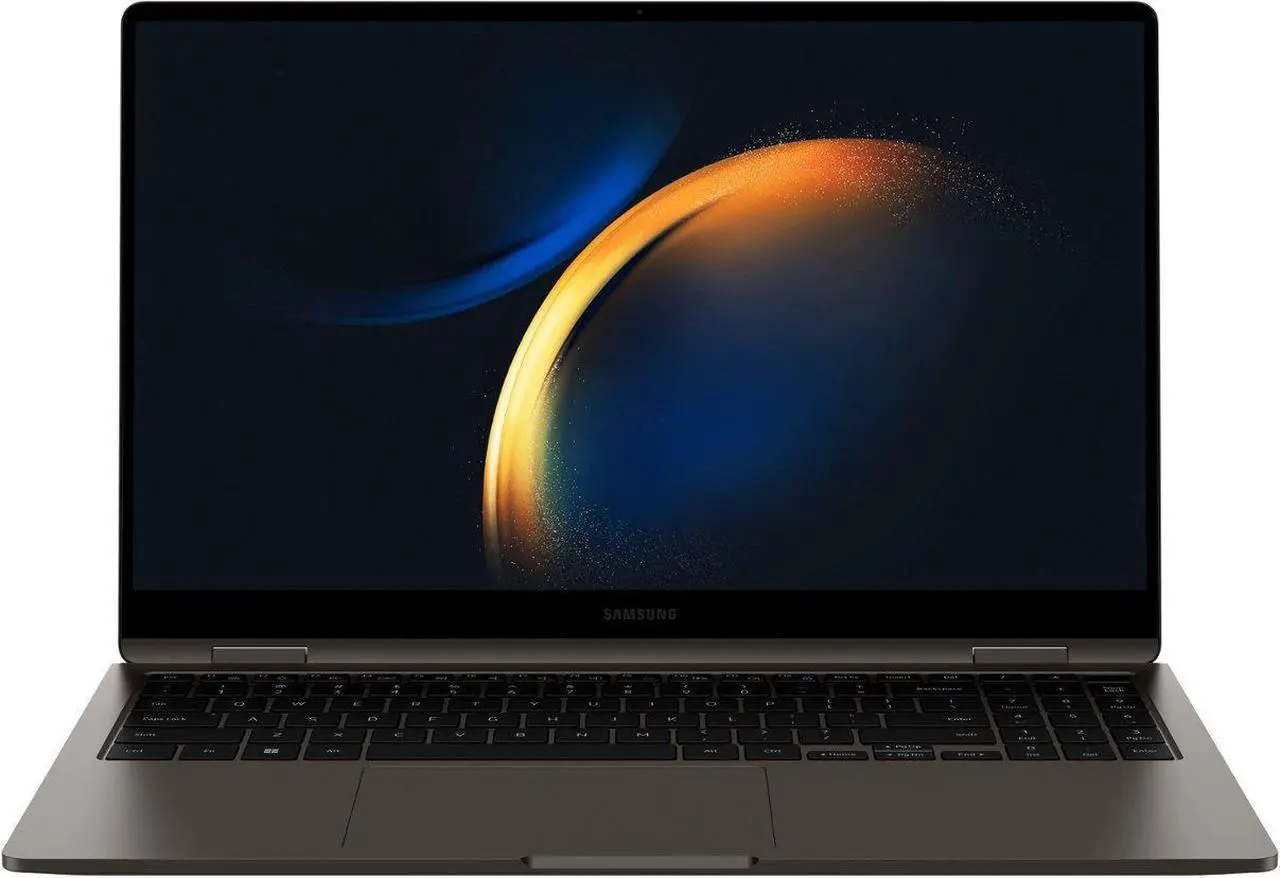 Main image of Samsung - Galaxy Book3 360 2-in-1 15.6" FHD AMOLED Touch Screen Laptop - Intel 13th Gen Evo Core i7-1360P - 16GB Memory - 1TB SSD - Graphite