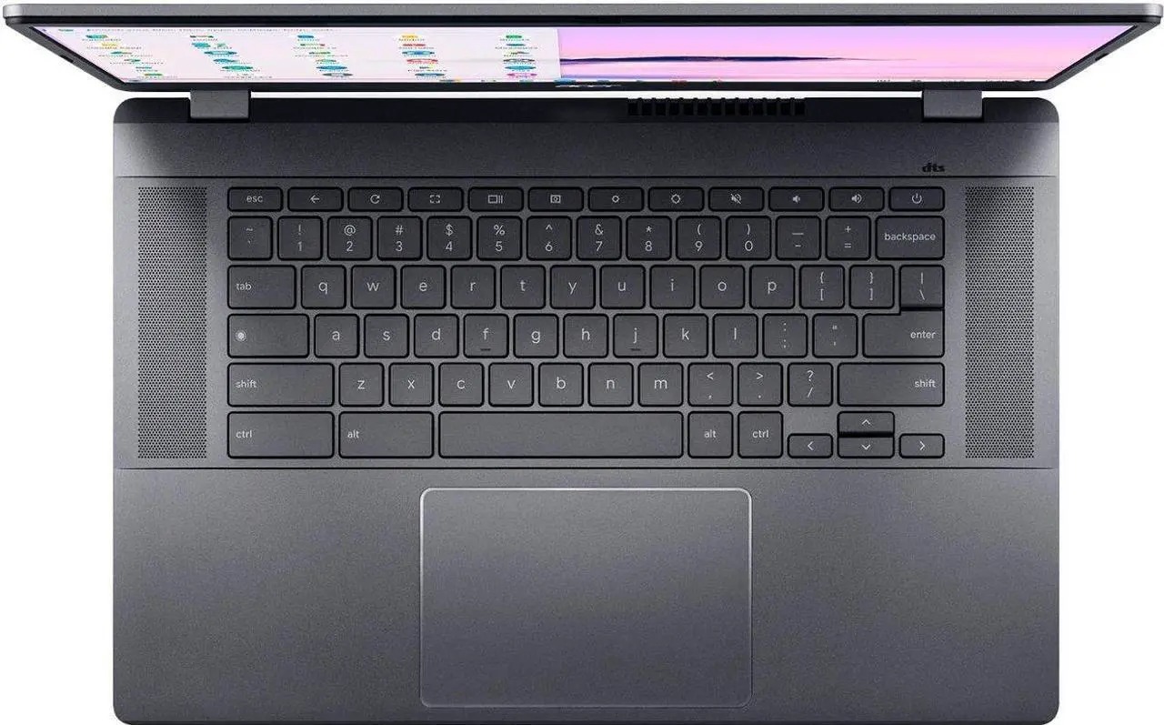 Alt view image 4 of 10 - Acer - Chromebook Plus 515  15.6" Full HD Laptop - Intel Core i3-1215U with 8GB LPDDR5X  128GB UFS - Steel Gray