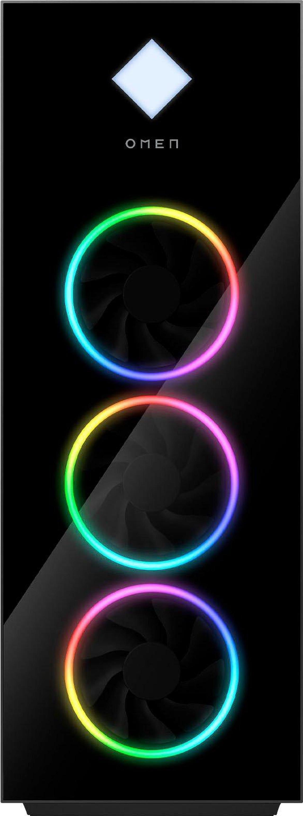 Alt view image 5 of 5 - HP OMEN - 45L Gaming Desktop - Intel Core i7-12700K - 16GB DDR4 Memory - NVIDIA GeForce RTX 4070 - 1TB SSD - Black GT22-0074 PC Computer