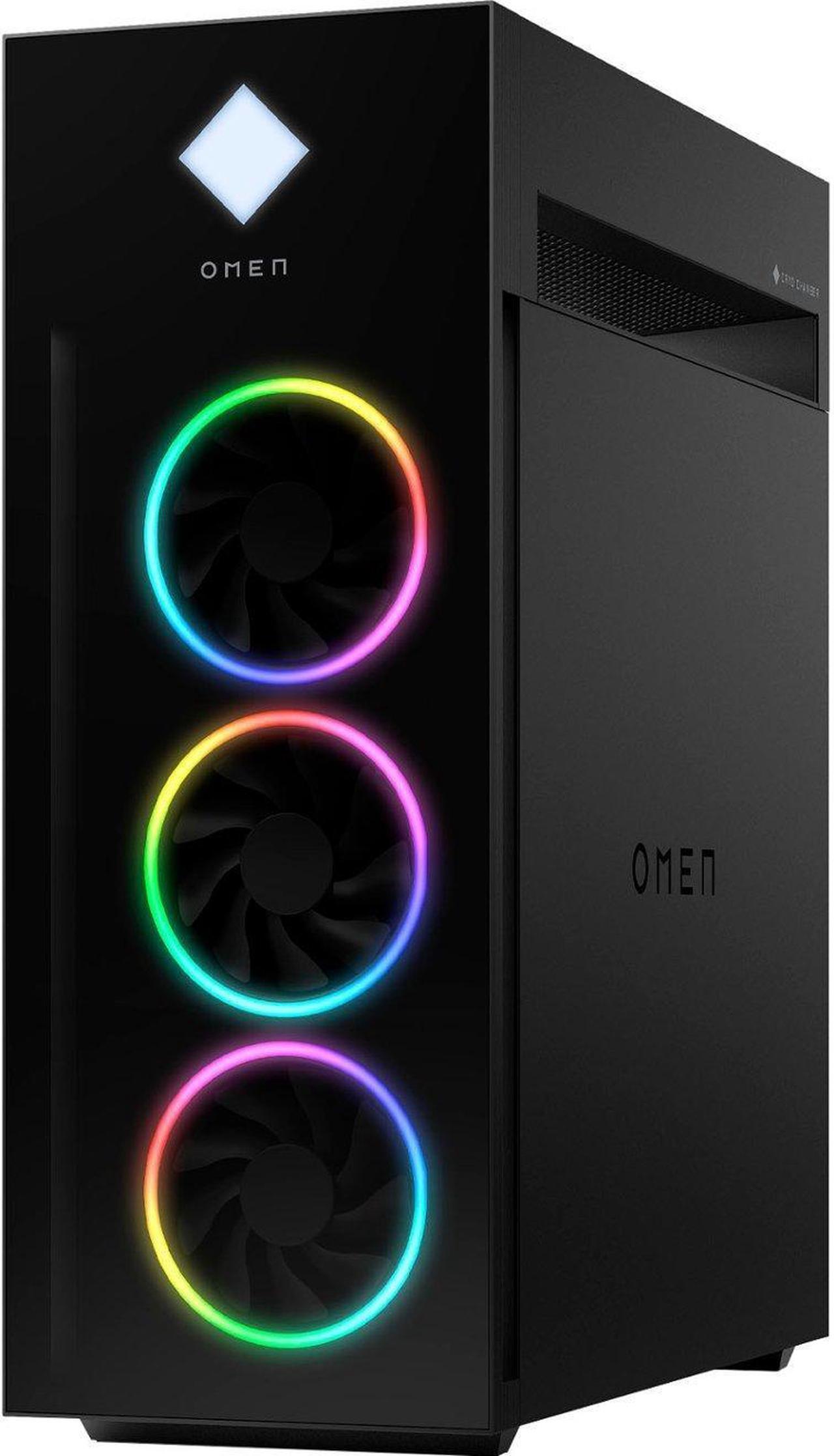 Alt view image 3 of 5 - HP OMEN - 45L Gaming Desktop - Intel Core i7-12700K - 16GB DDR4 Memory - NVIDIA GeForce RTX 4070 - 1TB SSD - Black GT22-0074 PC Computer
