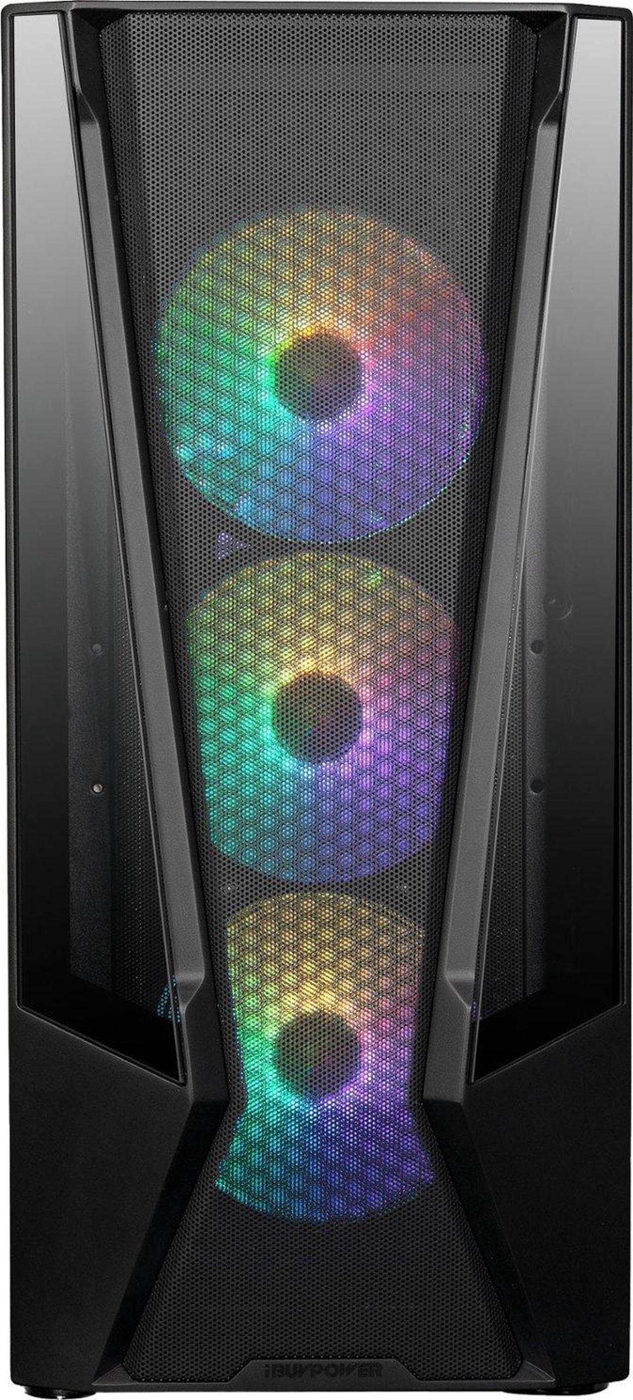 Alt view image 2 of 11 - iBUYPOWER TraceMesh Gaming Desktop PC, Intel i7-13700F, NVIDIA GeForce RTX 4060 8GB, 16GB DDR5 RAM, 1TB SSD, Windows 11, TraceMeshI7N4602