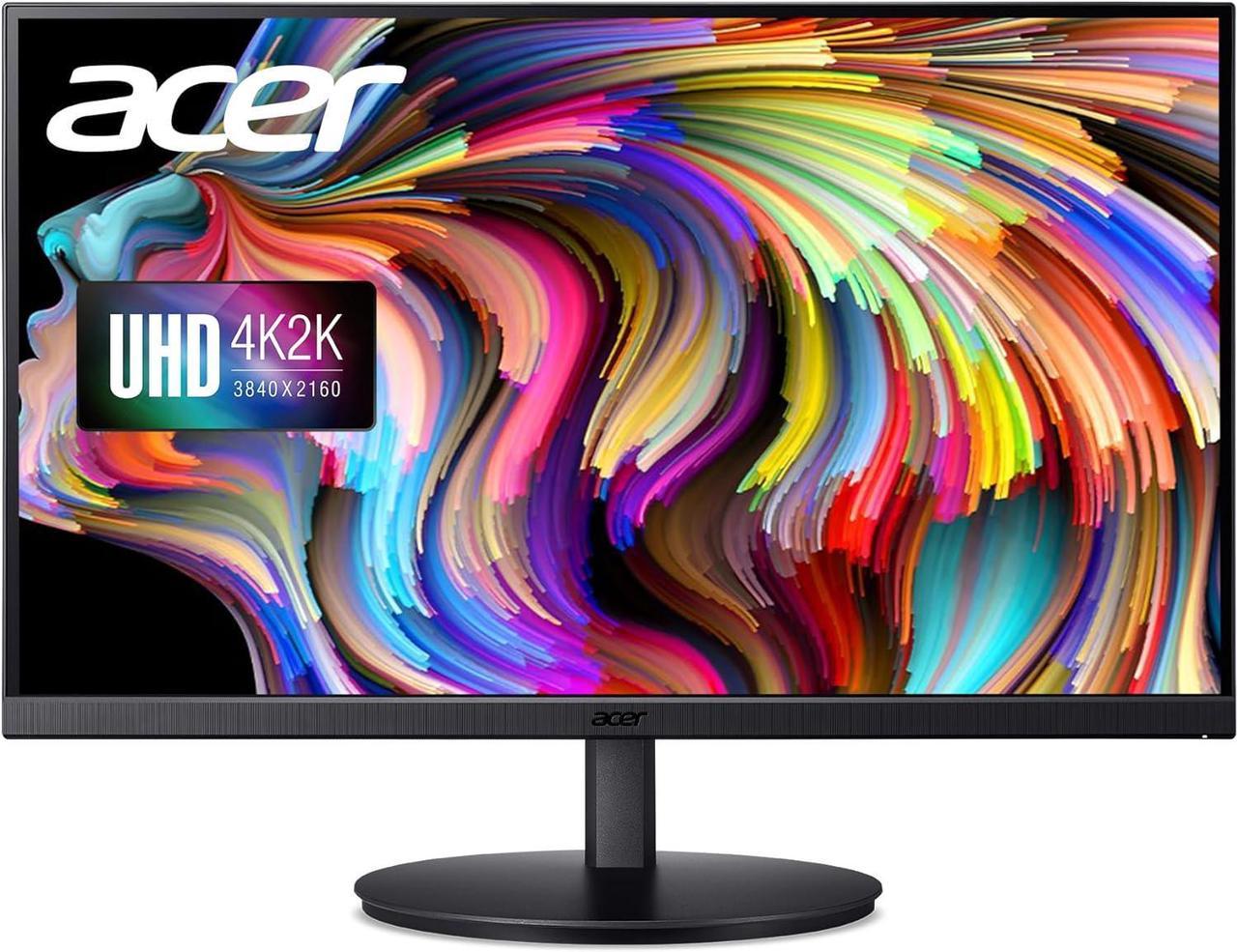 Acer CB272K 27" UHD 3840x2160 IPS Professional Computer Monitor for Creators 99% sRGB Color Accuracy Delta E<1 HDR10 Height Adjustable Stand - Tilt, Swivel, Pivot |USB Type-C, DP & HDMI Ports