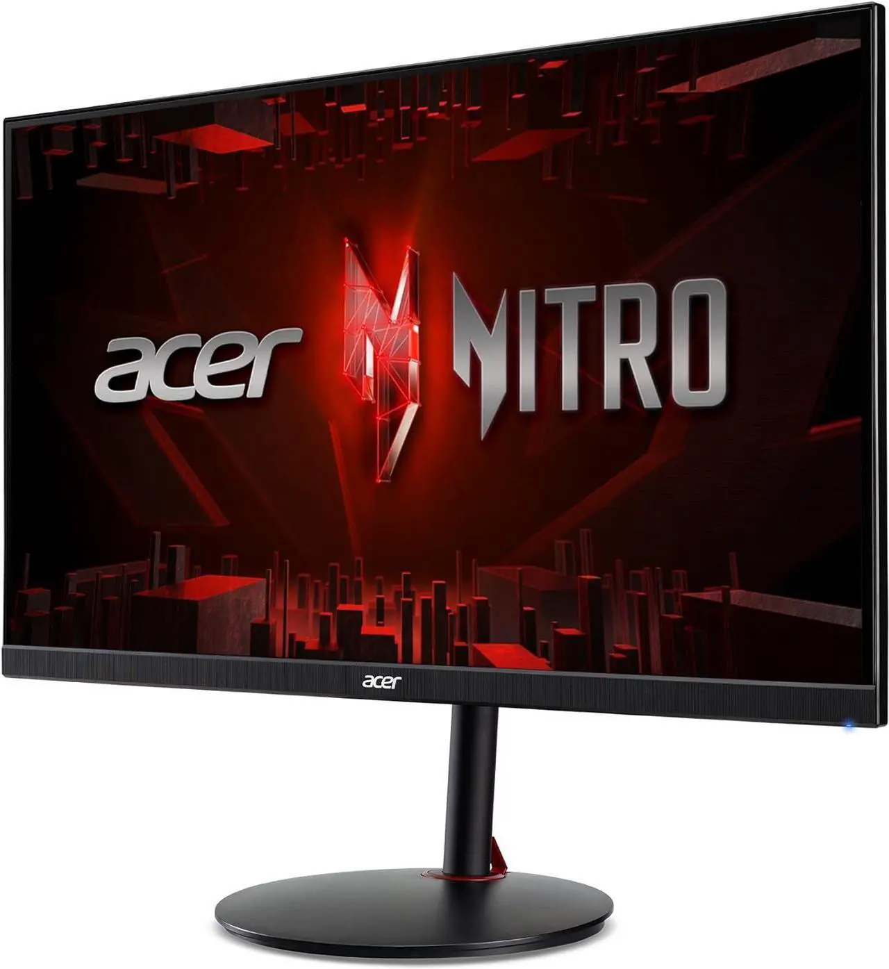 Alt view image 3 of 6 - Acer Nitro 27" WQHD 2560 x 1440 PC Gaming Monitor | AMD FreeSync Premium | Up to 180Hz Refresh | Up to 0.5ms | HDR400 | DCI-P3 95% | 1 x Display Port 1.2 & 2 x HDMI 2.0 | XV272U V3bmiiprx