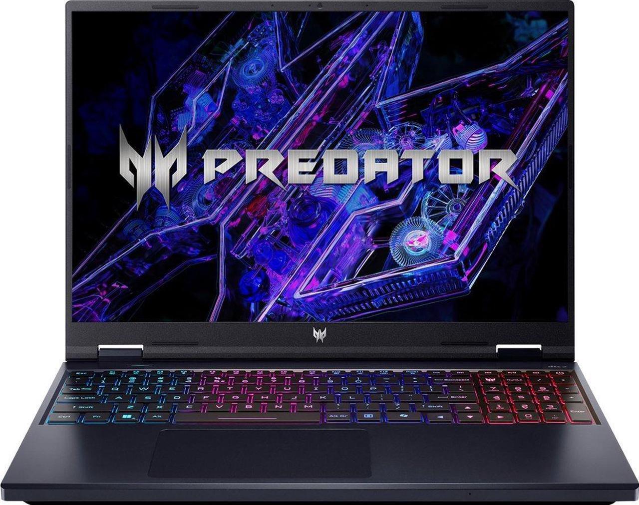 Alt view image 2 of 6 - Acer - Predator Helios Neo 16 WUXGA IPS Gaming Laptop- Intel Core i9-14900HX- NVIDIA GeForce RTX 4060-16GB DDR5-1TB SSD - Abyssal Black