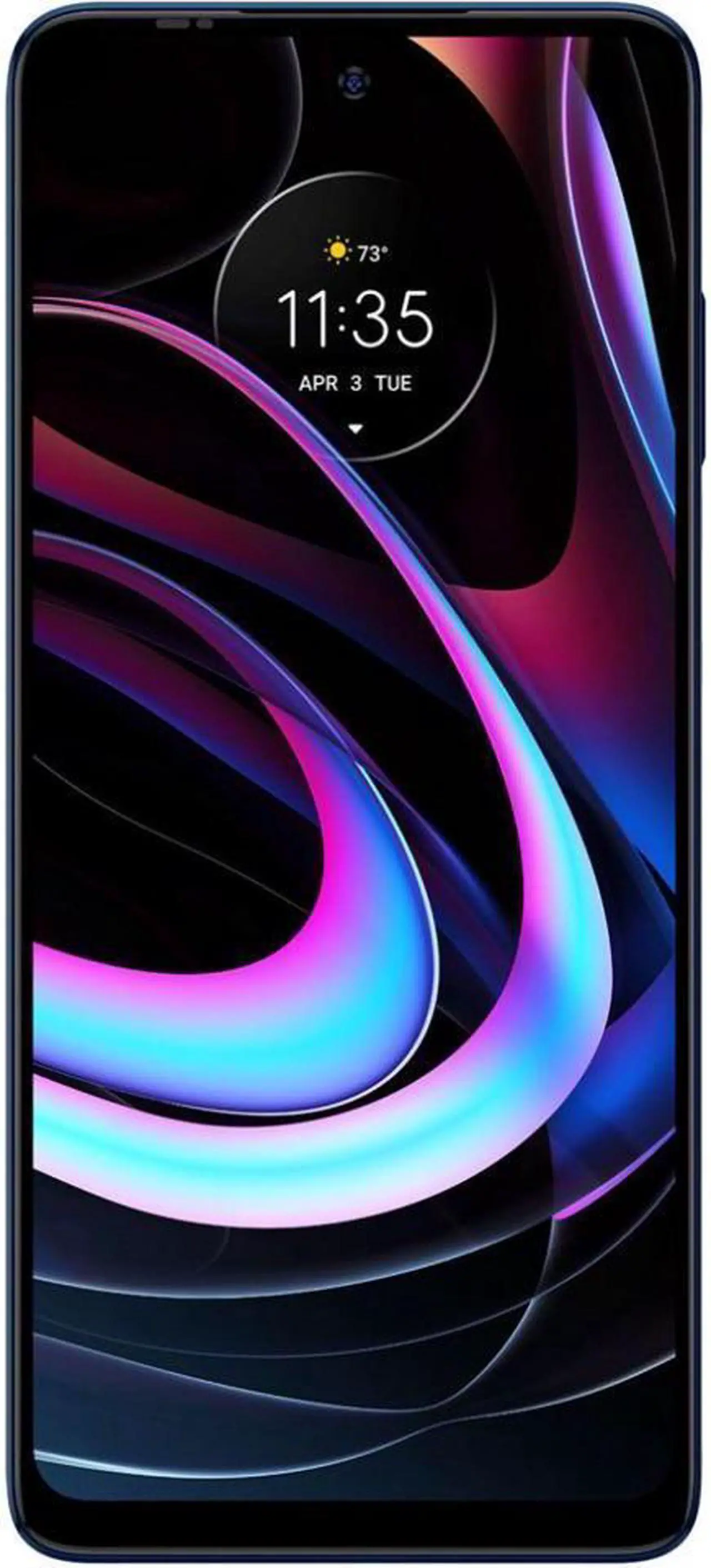 Motorola Edge 256GB (Unlocked) Cell Phone Smartphone Smart - Nebula Blue PANX0000US