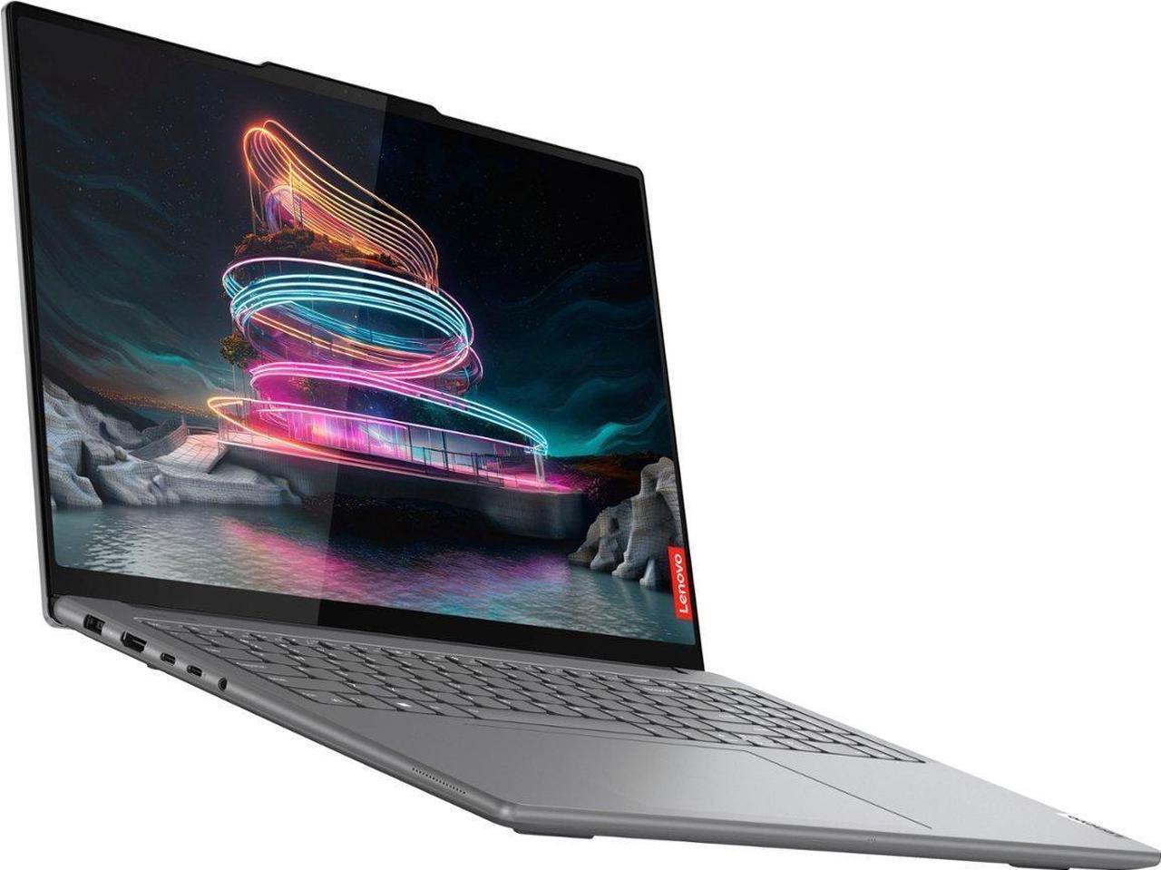 Main image of Lenovo - Yoga Pro 9i 16" 3.2K Touchscreen Laptop - Intel Core Ultra 9 185H with 32GB Memory - NVIDIA GeForce RTX 4050 - 1TB SSD - Luna Grey